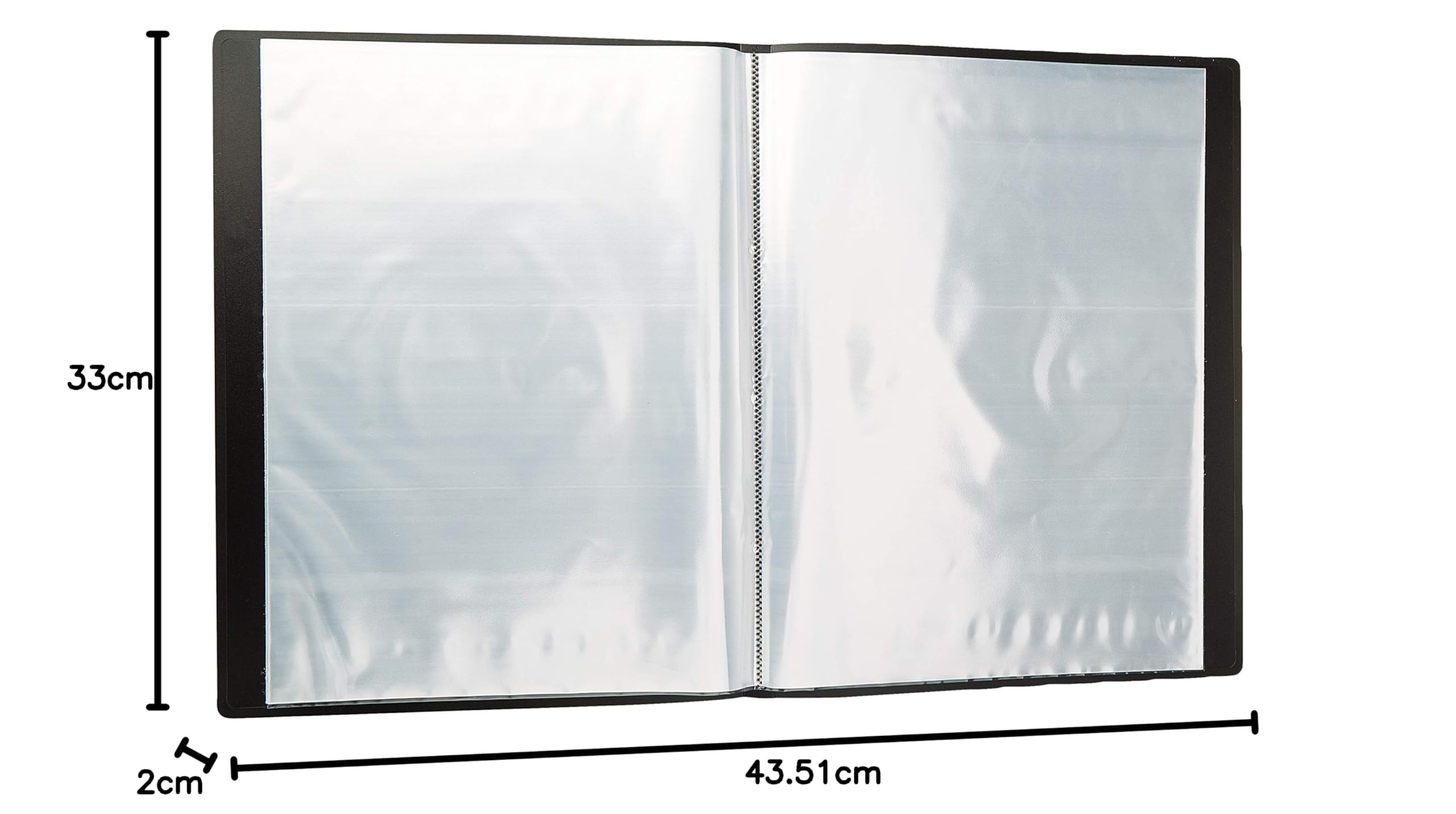 Viquel 546005-04 Folder Projektowy, Czarny, A3 x 30 kieszeni