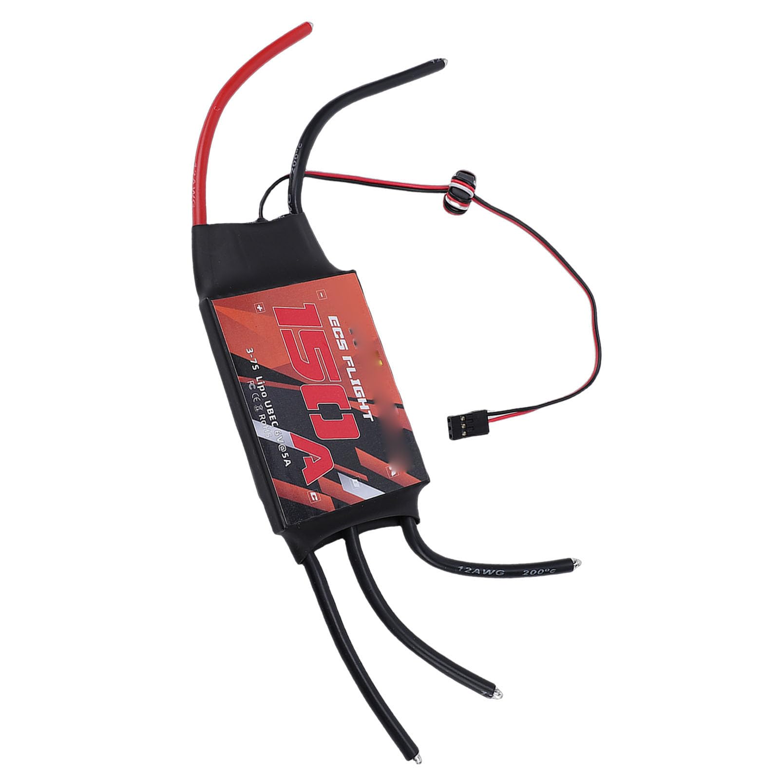 FILFEEL BLHeli_S Bezszczotkowy ESC 150A Ciągły dla 3–7S LiPo — Elektryczny Kontroler Prędkości Typu Open Source dla Stałopłatów, Quadkopterów i Dronów Wielowirnikowych