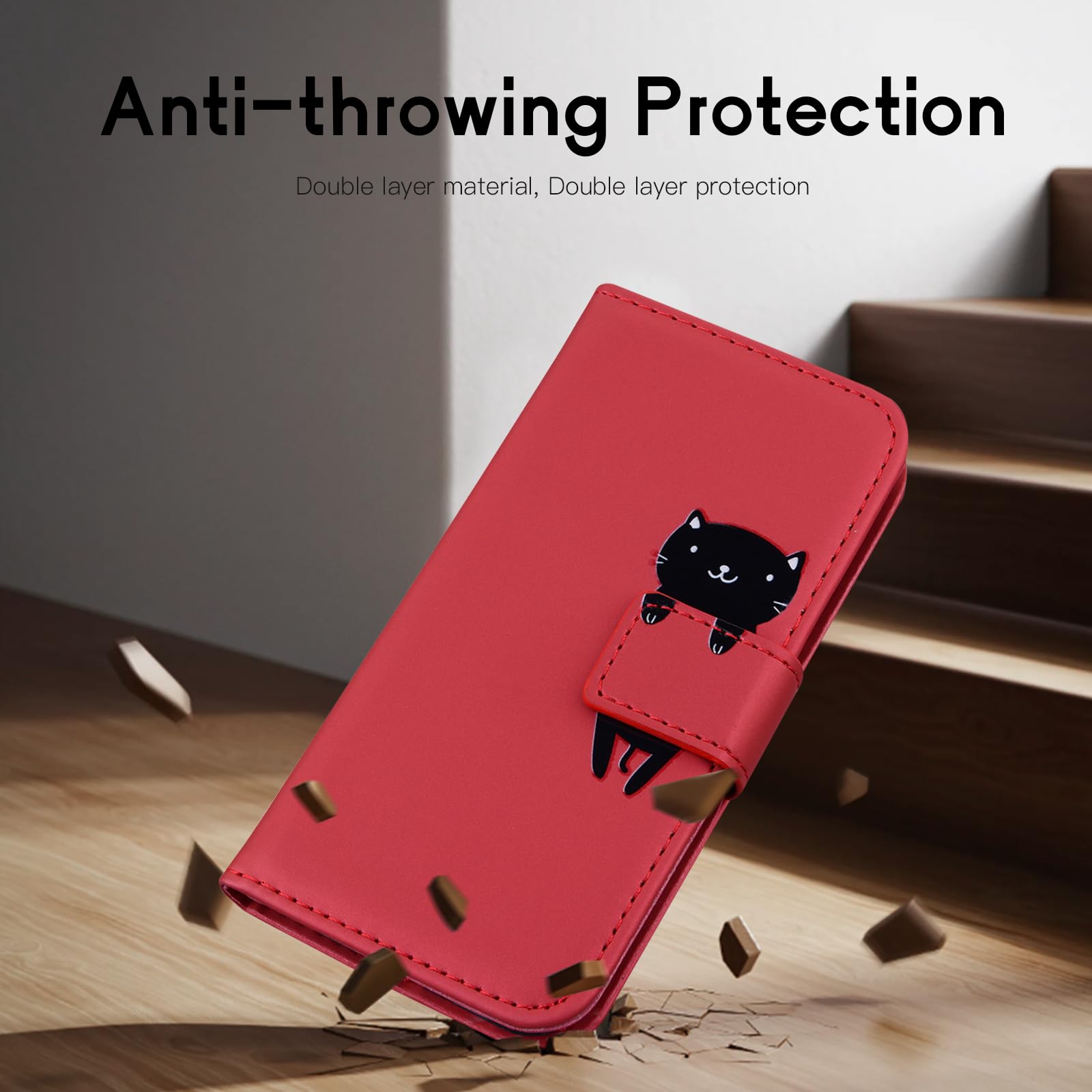 Etui Motorol Kompatybilny z Motorola Edge 50 Neo, Magnetyczny Portfel