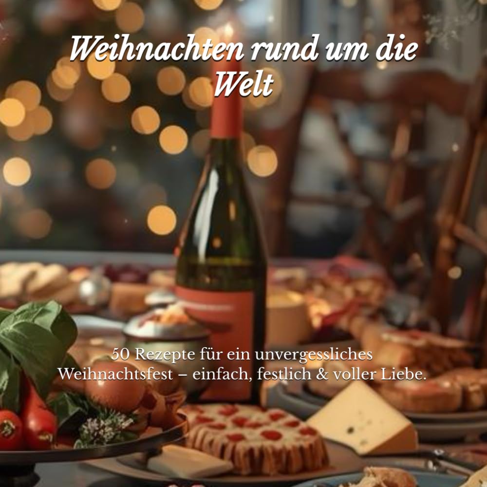 Weihnachten rund um die Welt: 50 Rezepte für ein unvergessliches Weihnachtsfest – einfach, festlich & voller Liebe.
