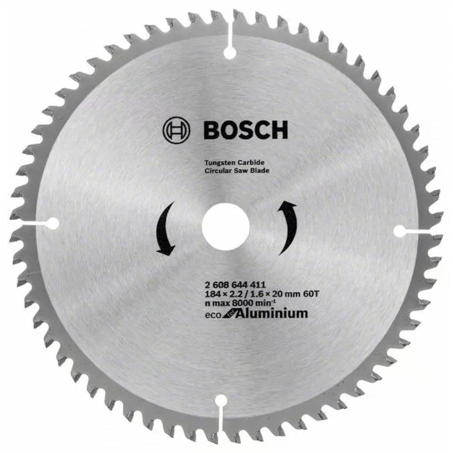 Bosch 184X20-60T ECO FOR ALUMINUM CIRCULAR SAW BLADE