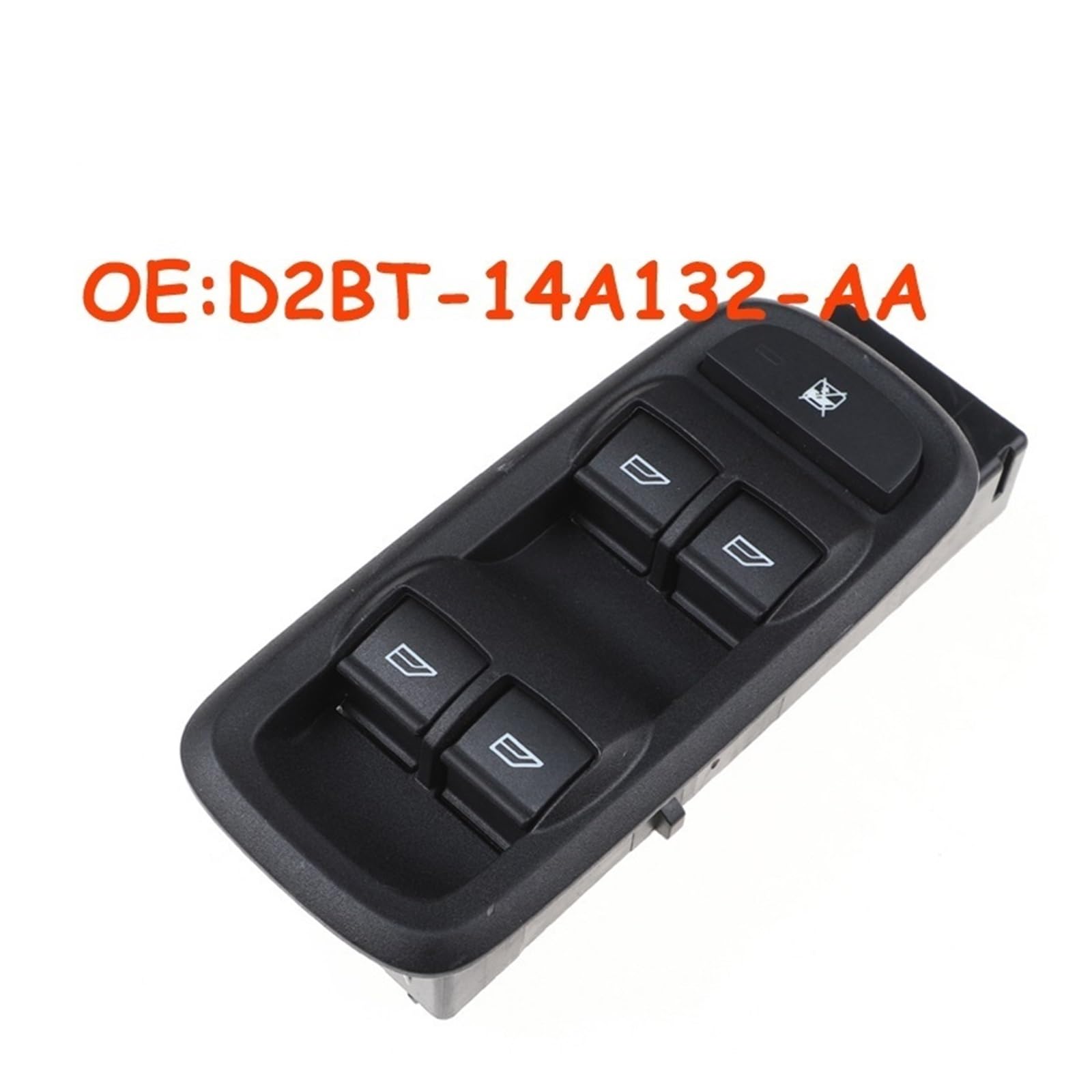 Interruttore di controllo del sollevatore elettric Accessori per auto Per 2014 2015 2016 per Ford per Fiesta Lato sinistro per interruttore alzacristallo elettrico principale D2BT-14A132-AA D2BT14A132