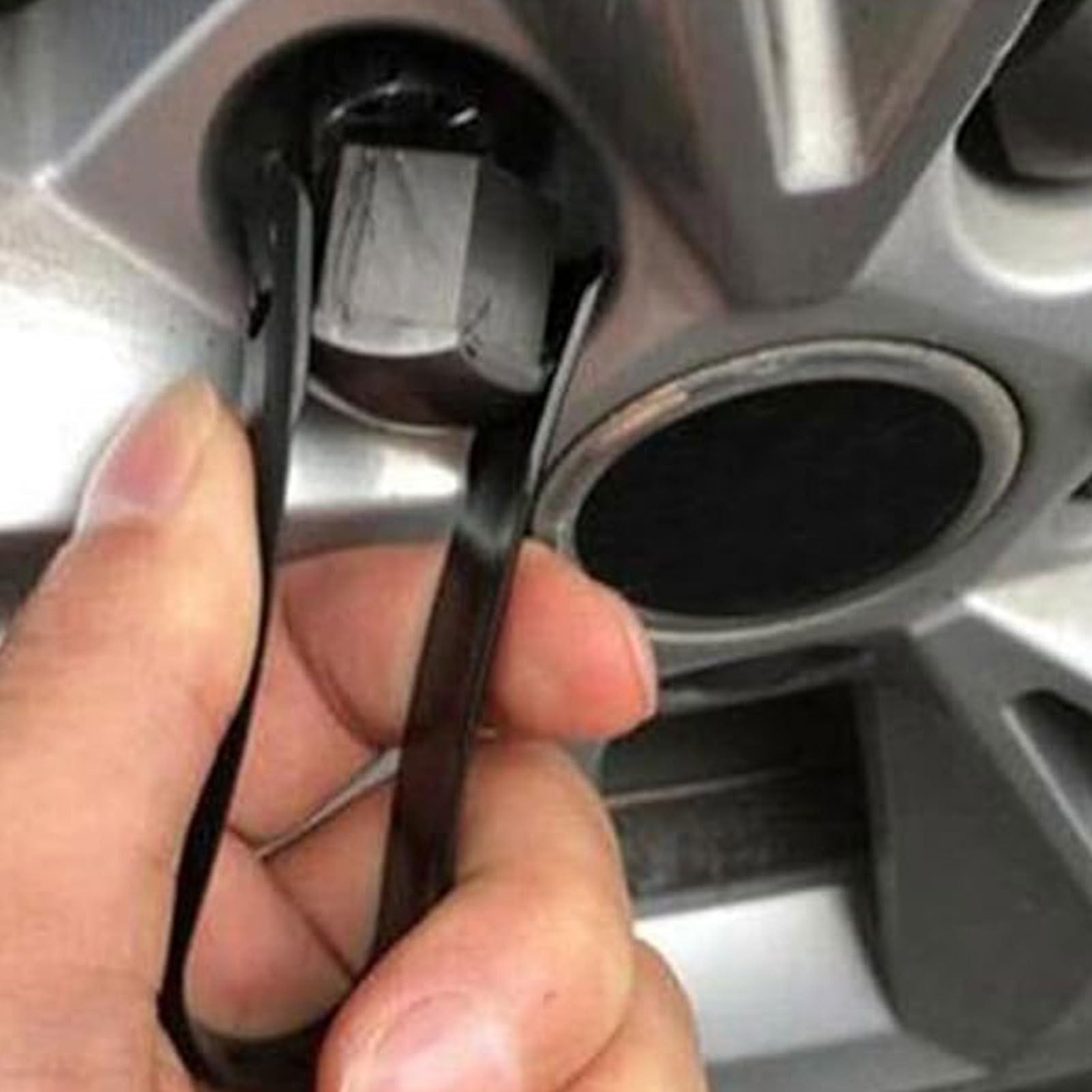 Generico Herramienta de extracción de aletas de bloqueo – Juego de extractores de de ruedas de 3 piezas, extractor de pernos para cargas pesadas | Removedor de tornillos