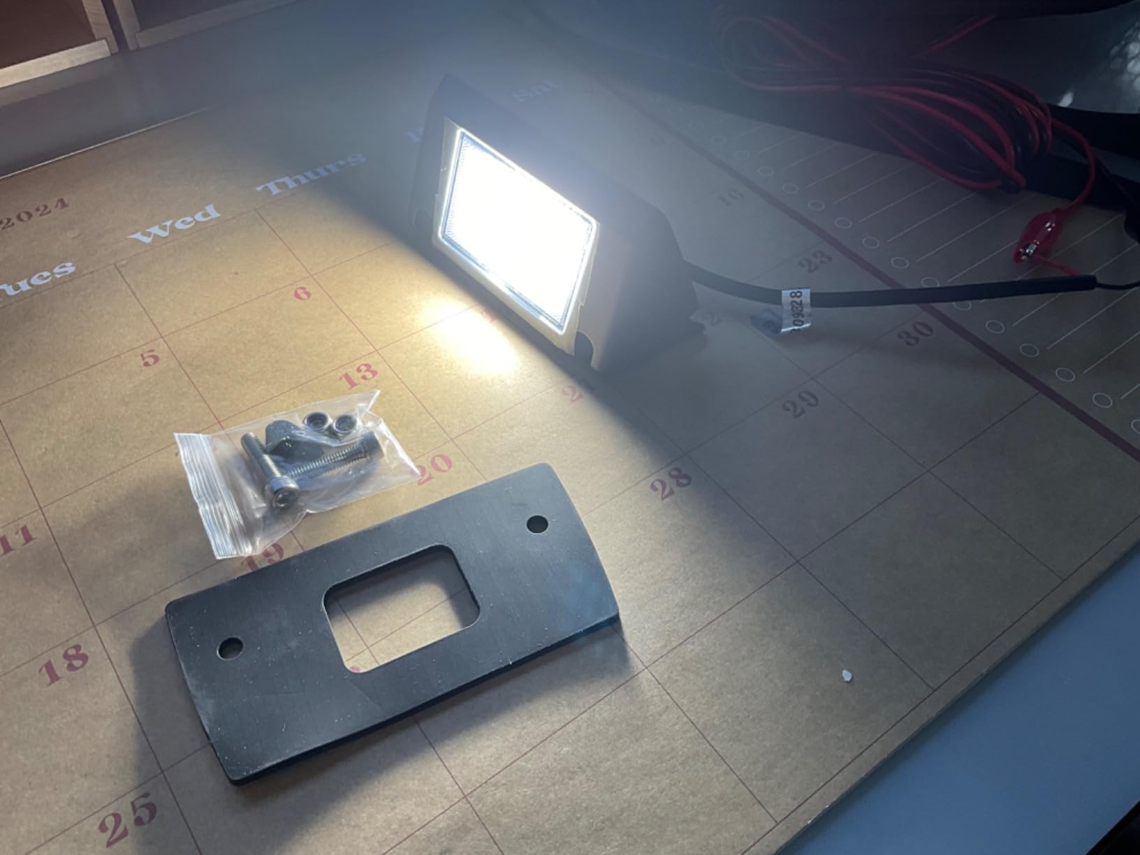 5-inch 900 Lumen Mini RV Porch Light - Flood Beam