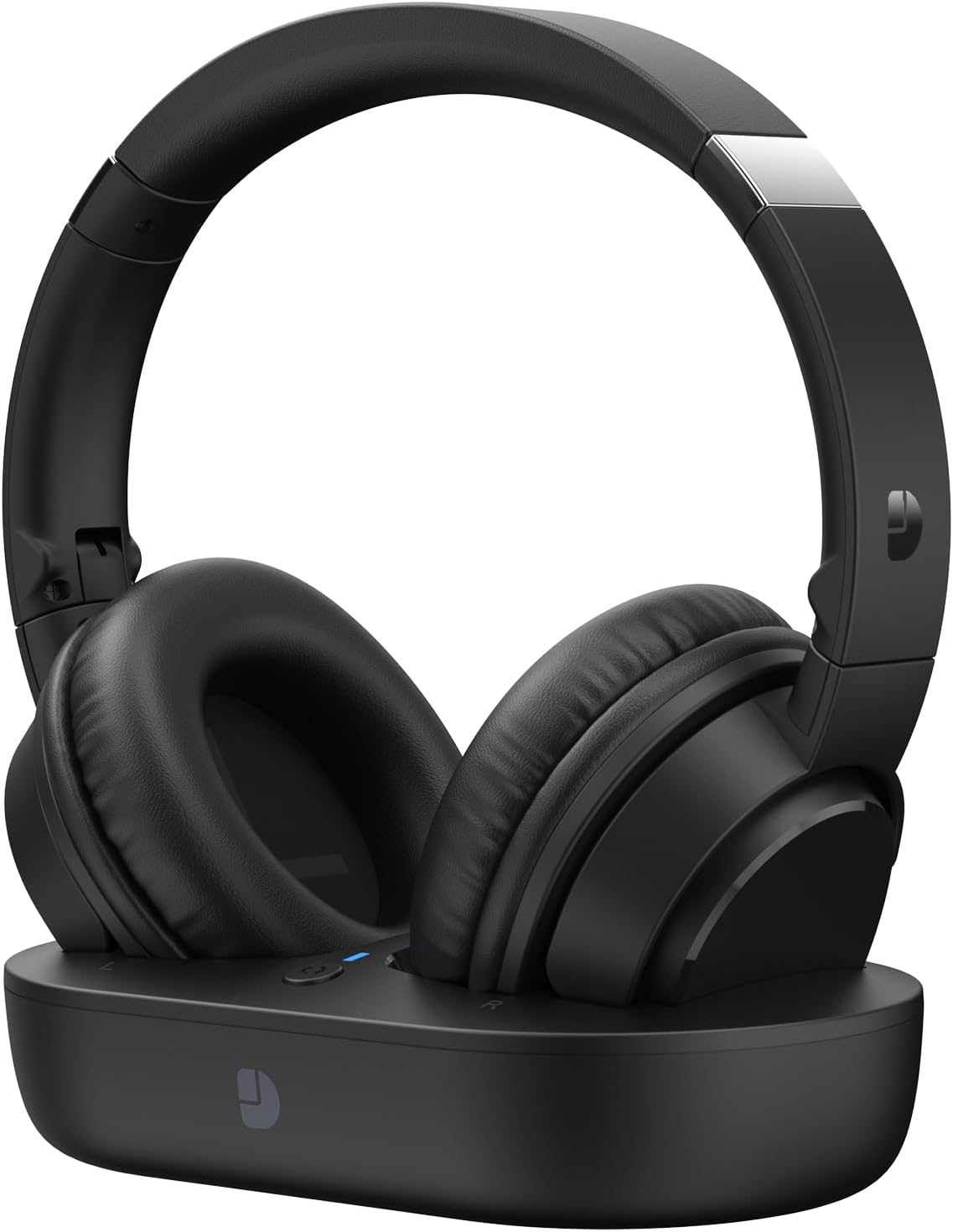 Wireless Headphones for TV, TV Headphones Wireless for Seniors, Multi-Function Transmitter Charging Base, Audio Sync, 65Hrs Worktime, Birthday for The Elderly & Parents