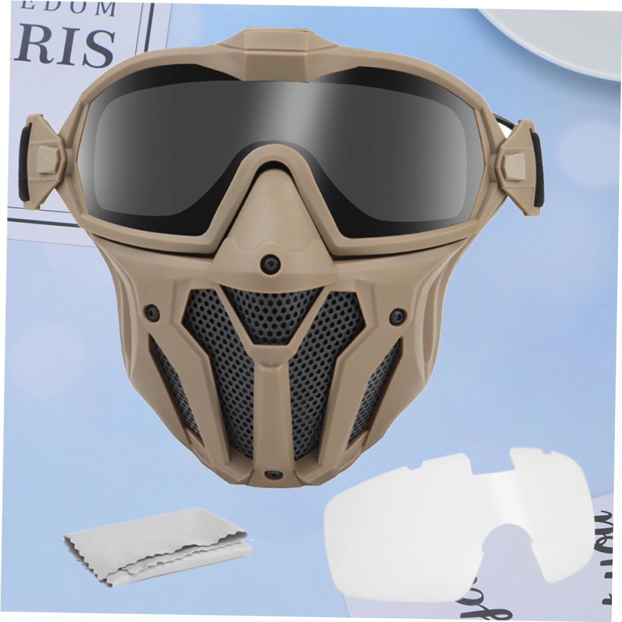Toyvian 1Ensemble Jeu Extérieur avec Lunettes Respirantes Buée Protection UV Couleur Batterie pour Activités Plein Air