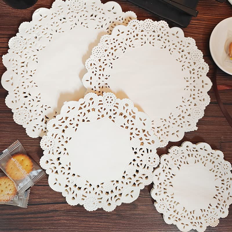 100 Centrini Di Carta Pizzo 16,5 Cm - Usa E Getta Per Torte, Matrimoni, Compleanni - Foto 12