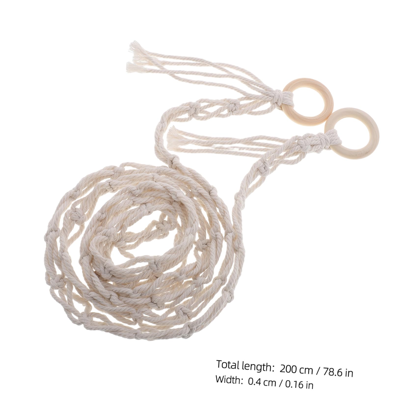 Cabilock Stuffed Animal Rope Organizer Storage Belt Toy Hanging Chain Plush Toy Display String for Hats Cap and Photo Organization