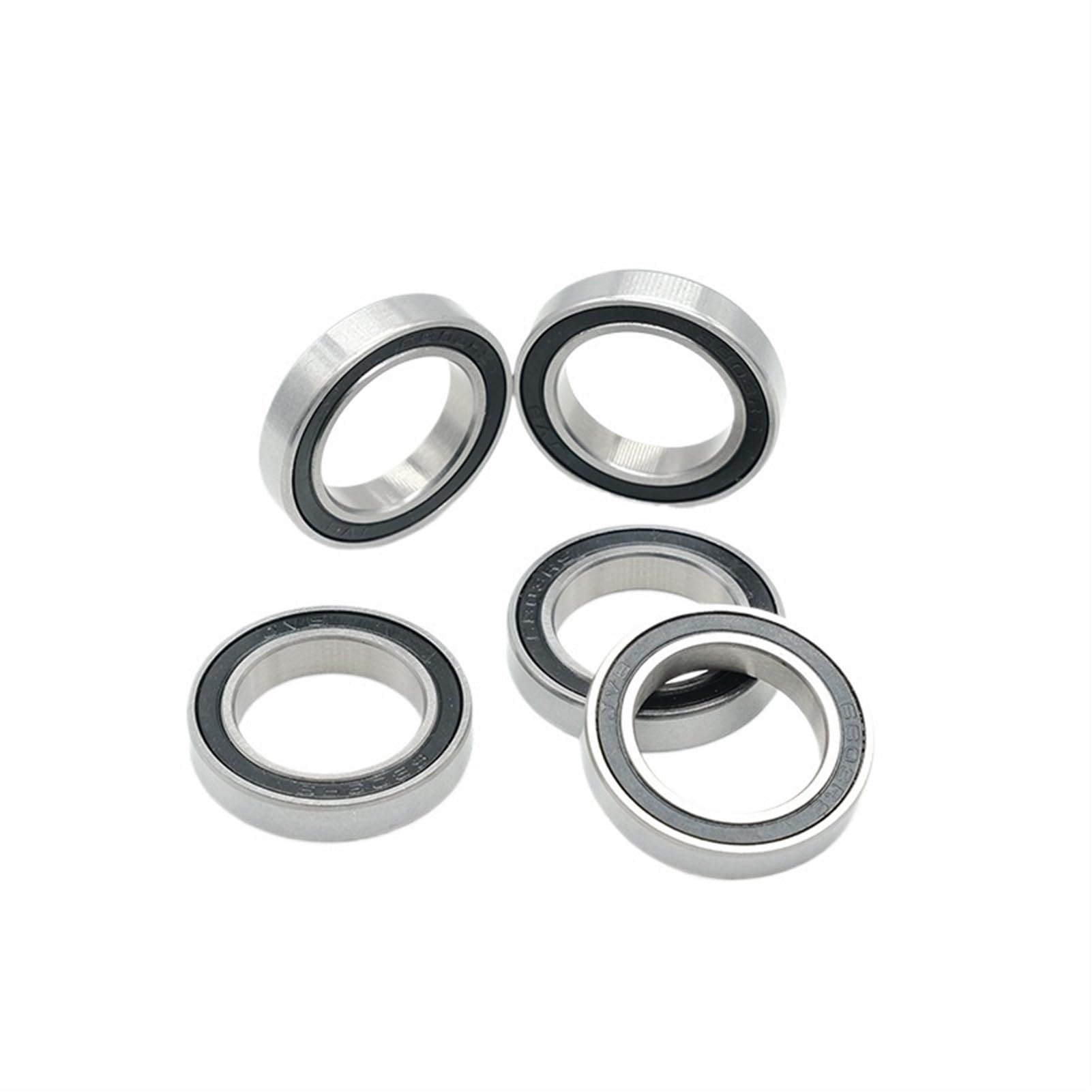 Cuscinetti a sfere a gola profonda 10 PZ Cuscinetto In Acciaio Inox S6802 2RS Cuscinetto 15 * 24 * 5mm ABEC-7 Metrico Sezione Sottile 61802RS 6802 RS Cuscinetti a Sfera 6802RS