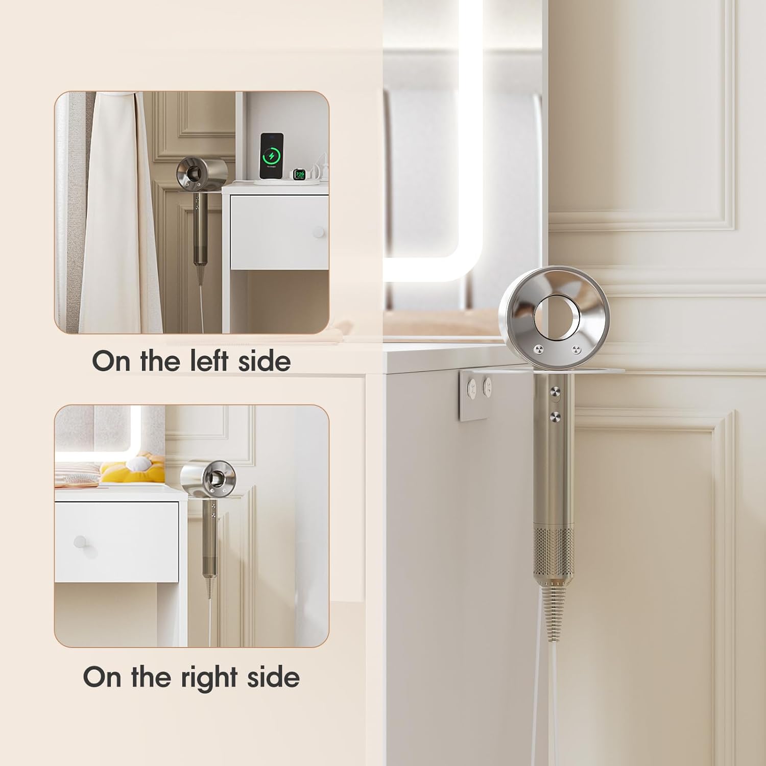Maupvit Vanity Desk with Mirror Ascend: Elevate Your Makeup Routine with Maupvit Vanity Desk - Full Mirror & Lights