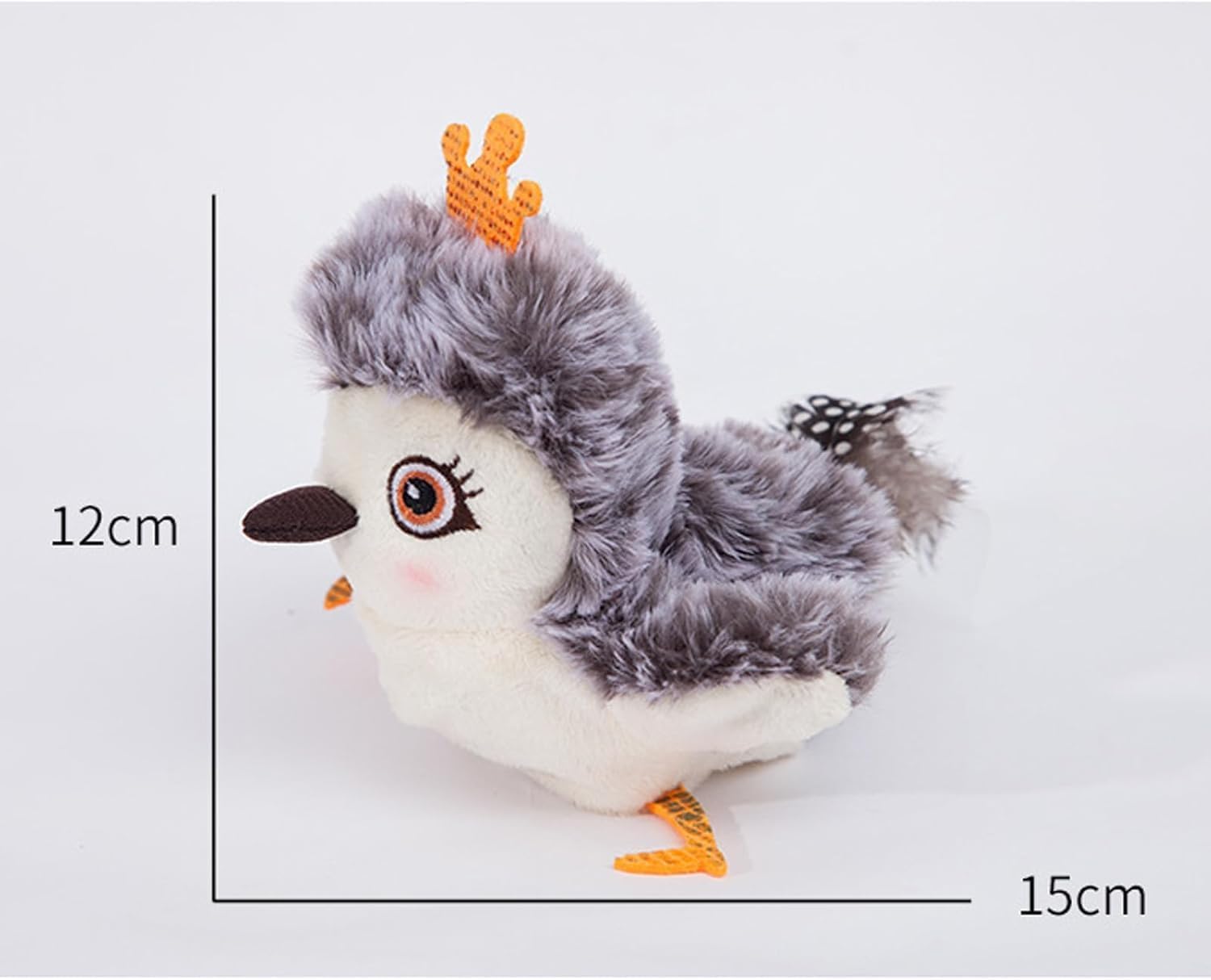 Piper Tomi - Juguete para gatos, juguete para gatos Pipertomi, juguete para gatos PiperTomi autoactivable, amigo emplumado con control remoto, juguete para gatos con movimiento de 3 velocidades,