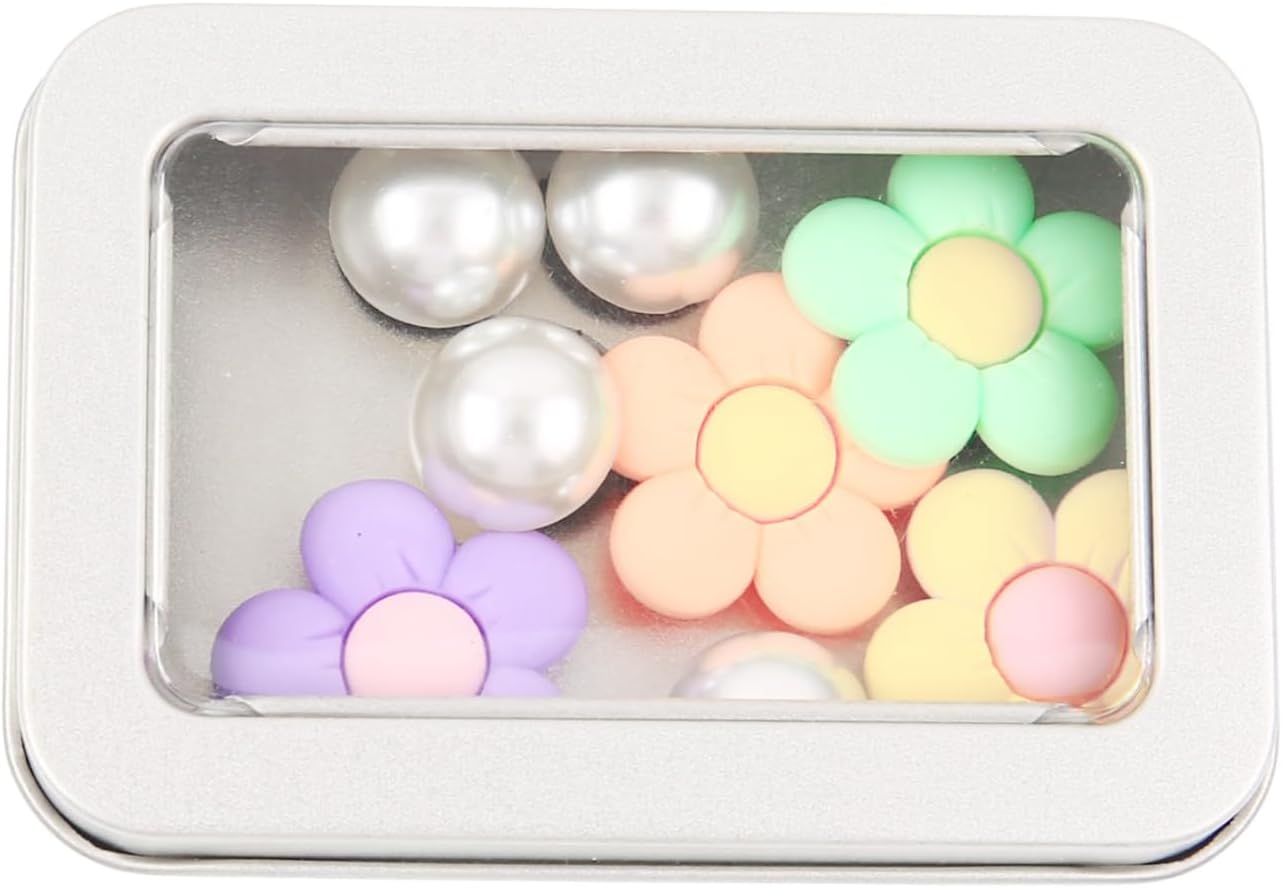 2Pcs Portable Floss Picks Case with Transparent Window, 3.35*2.4*0.67inch / 8.5*6.1*1.7cm Empty Floss Picks Dispenser,Small Reusable Floss Pick Holder Boxes for Travel, Outdoor(Silver) - Image 4