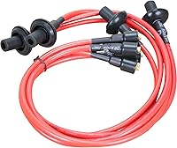 Vista 2 de AIP Electronics Dragon Fire Race Series - Juego de cables de encendido de alto rendimiento compatible con Volkswagen Beetle GHIA Thing Bug and