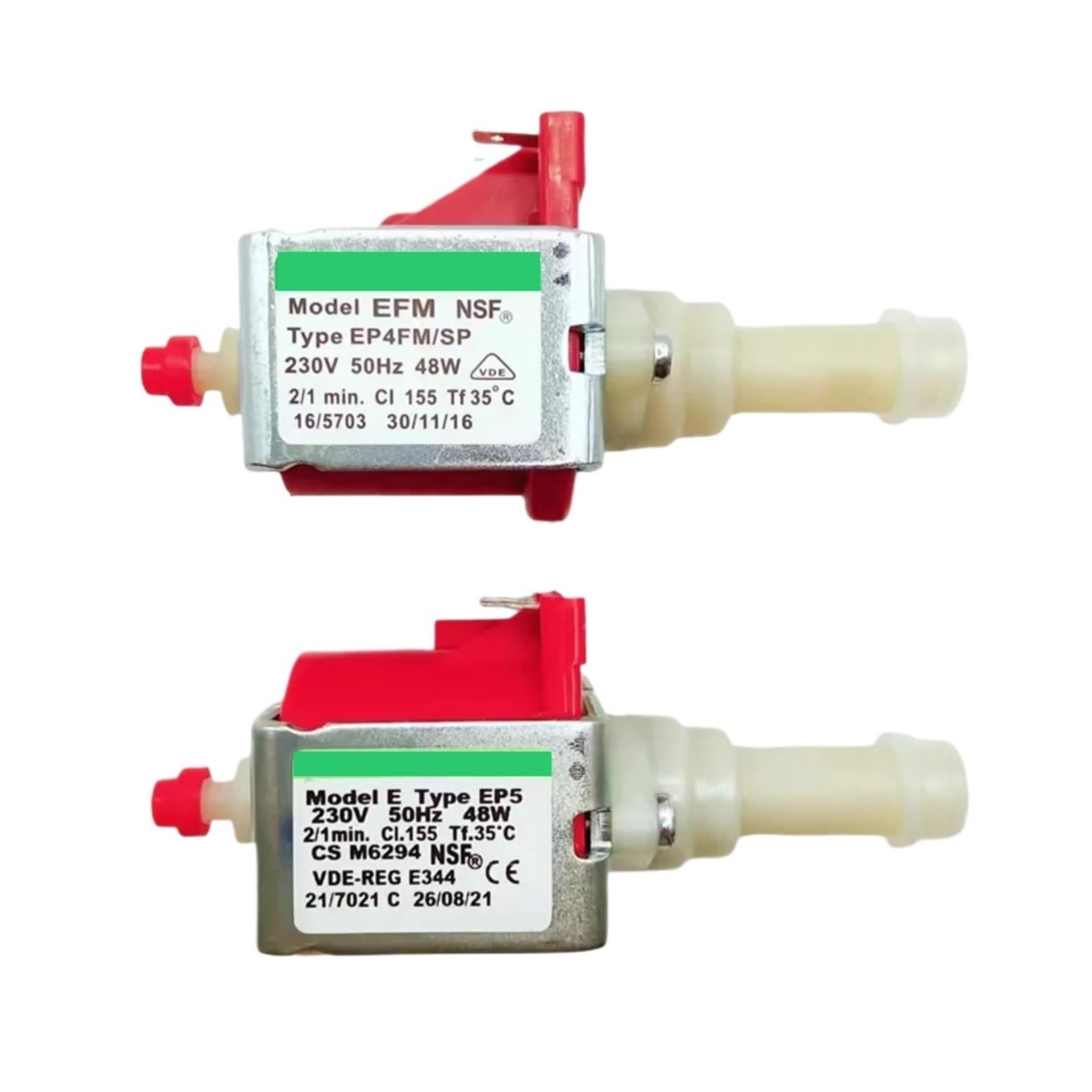 X Psblty Ep4 120V 48W 60Hz Compatible For Ulka, Ep4 Ep5 Ep4fm Ac120v 230V 41W 48W Solenoid Pump Water Pump For Coffee Espresso Machine