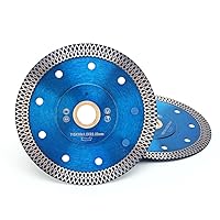 Vista 10 de 2 unids/lote 4 pulgadas Super Thin Diamond Saw Blades Porcelana Azulejos de corte para granito mármol azulejos de cerámica