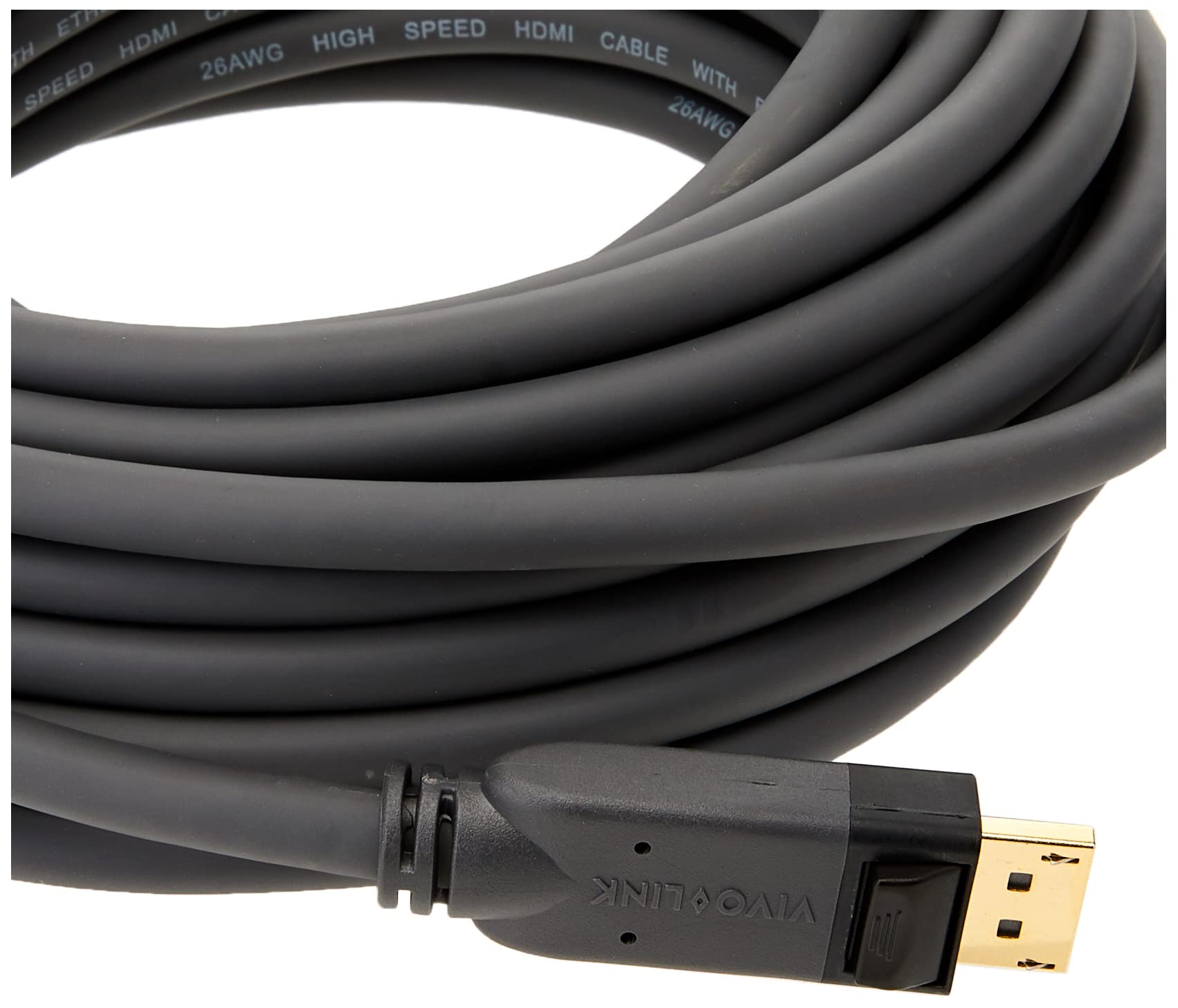 Pro Displayport - HDMI 10 m - kabel DisplayPort (DisplayPort, HDMI, męski, złoty, czarny)
