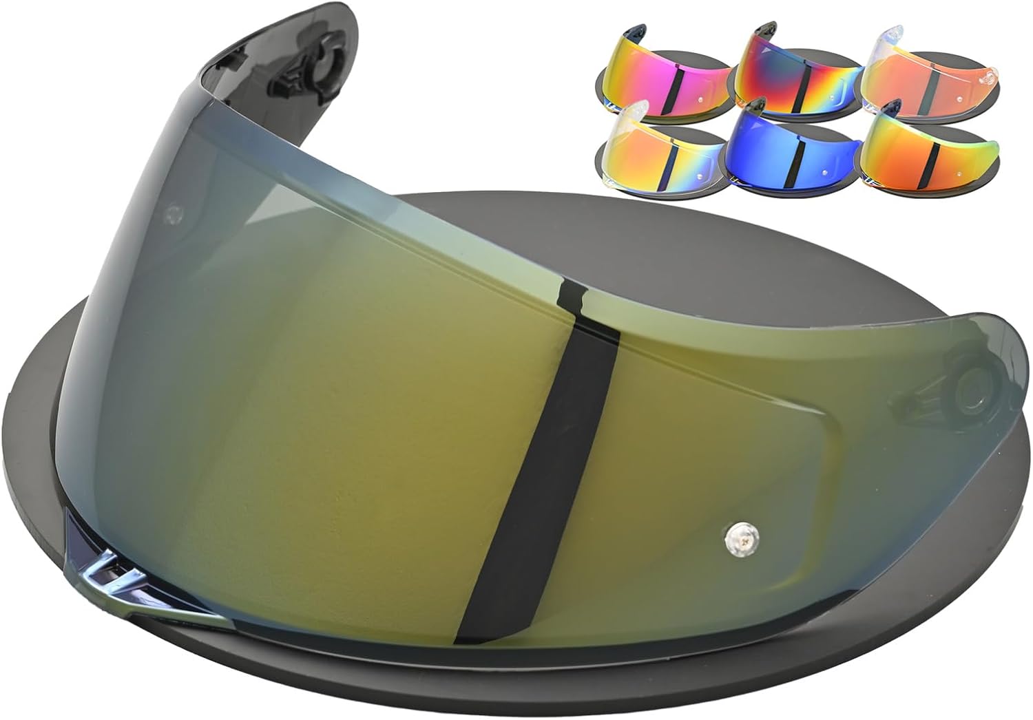 Compatible With Upgrade Agv K1 Visor Replacement K3SV K5 Face Upgrade Shield Tinted Visor Helmet Accessories (Silver)