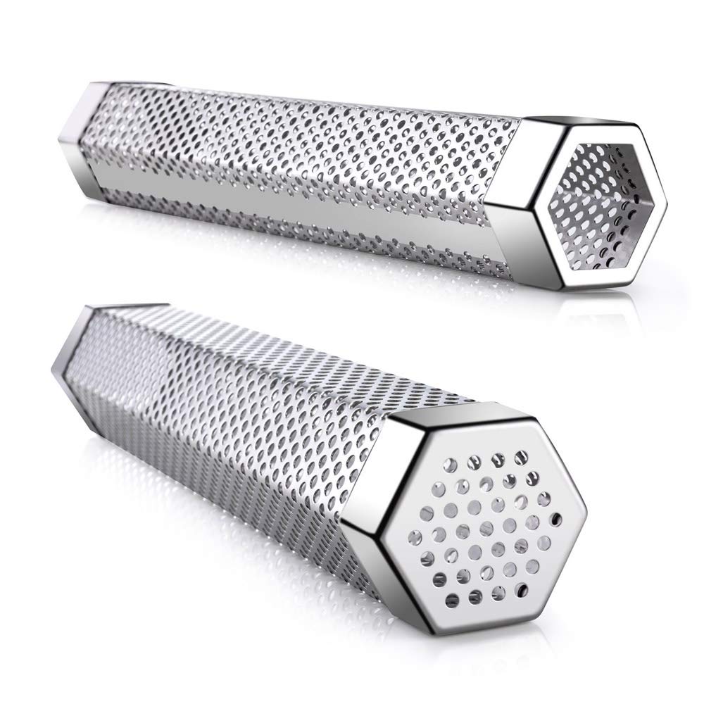 Edelstahl Pellet-Räucherrohr (30,5 Cm) Für Alle Grills – Heiß/kalt Räuchern