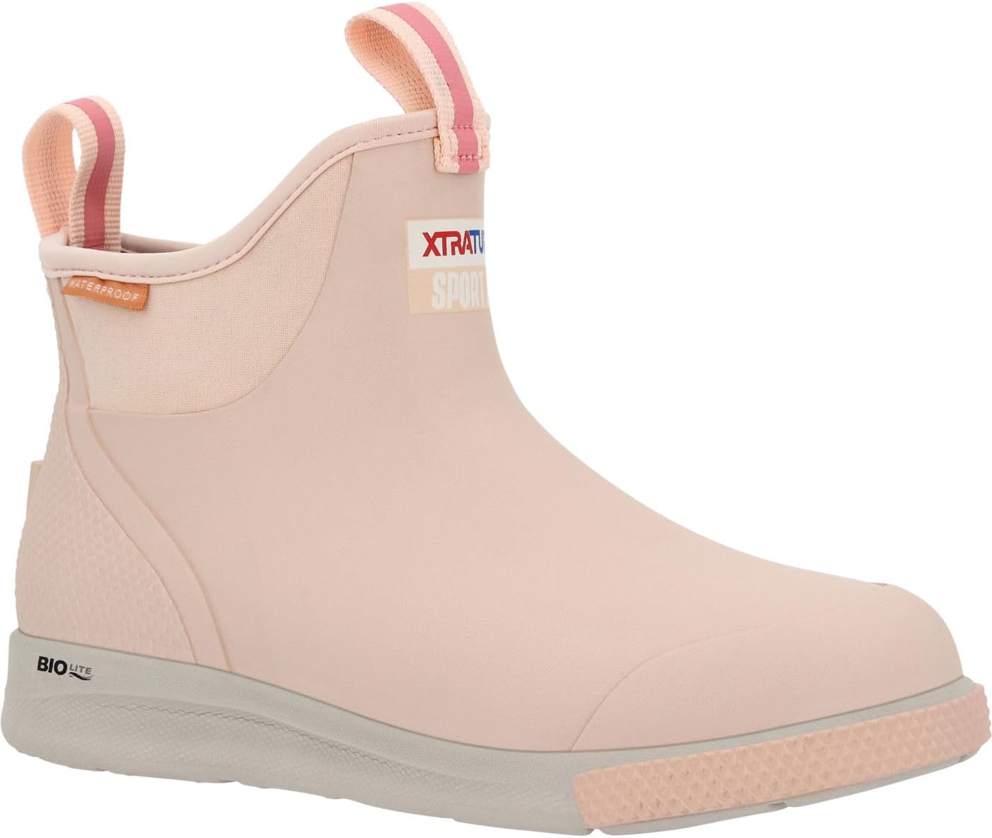 Xtratuf Women's 6 in Ankle Deck Boot Sport, Blush Peach, Size 10(M) - Image 7
