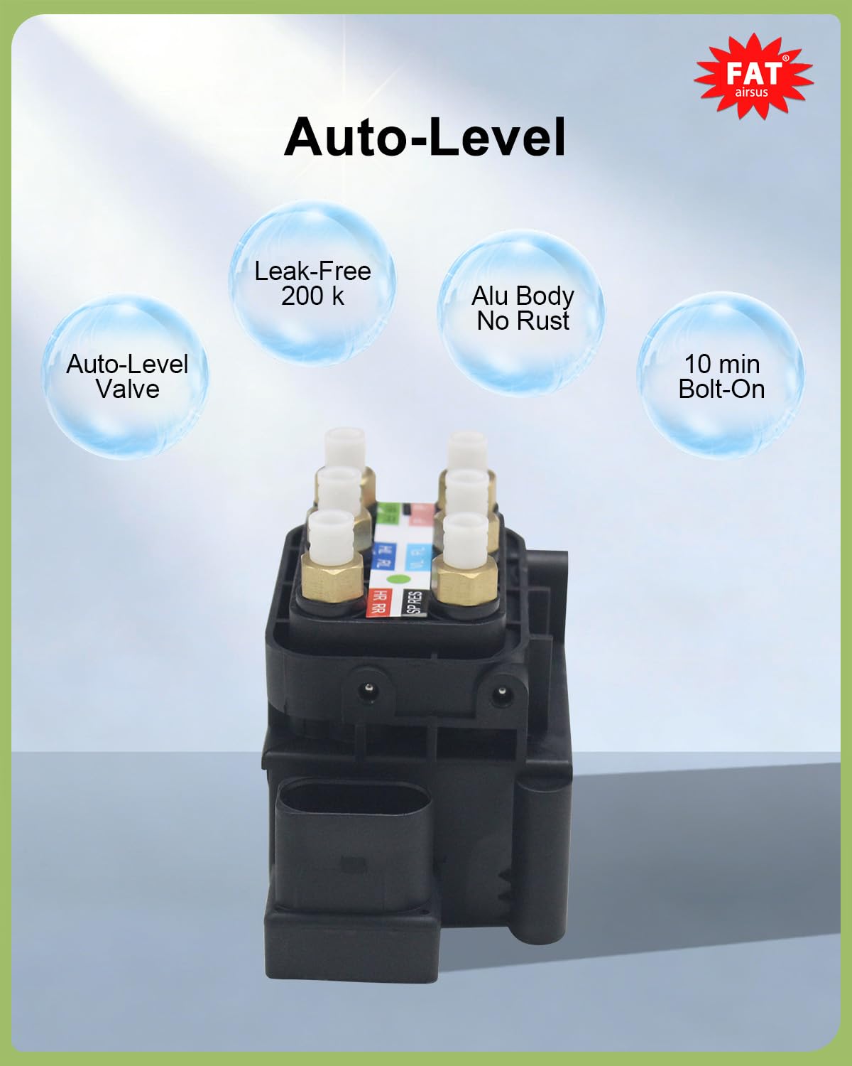 Paseo Aéreo-Bloque de valvula solenoid de suspensión para Audi Q7, Porsche, Cayenne, VW Touareg Jeep 7L0698014 7P0698014 7L8616007E