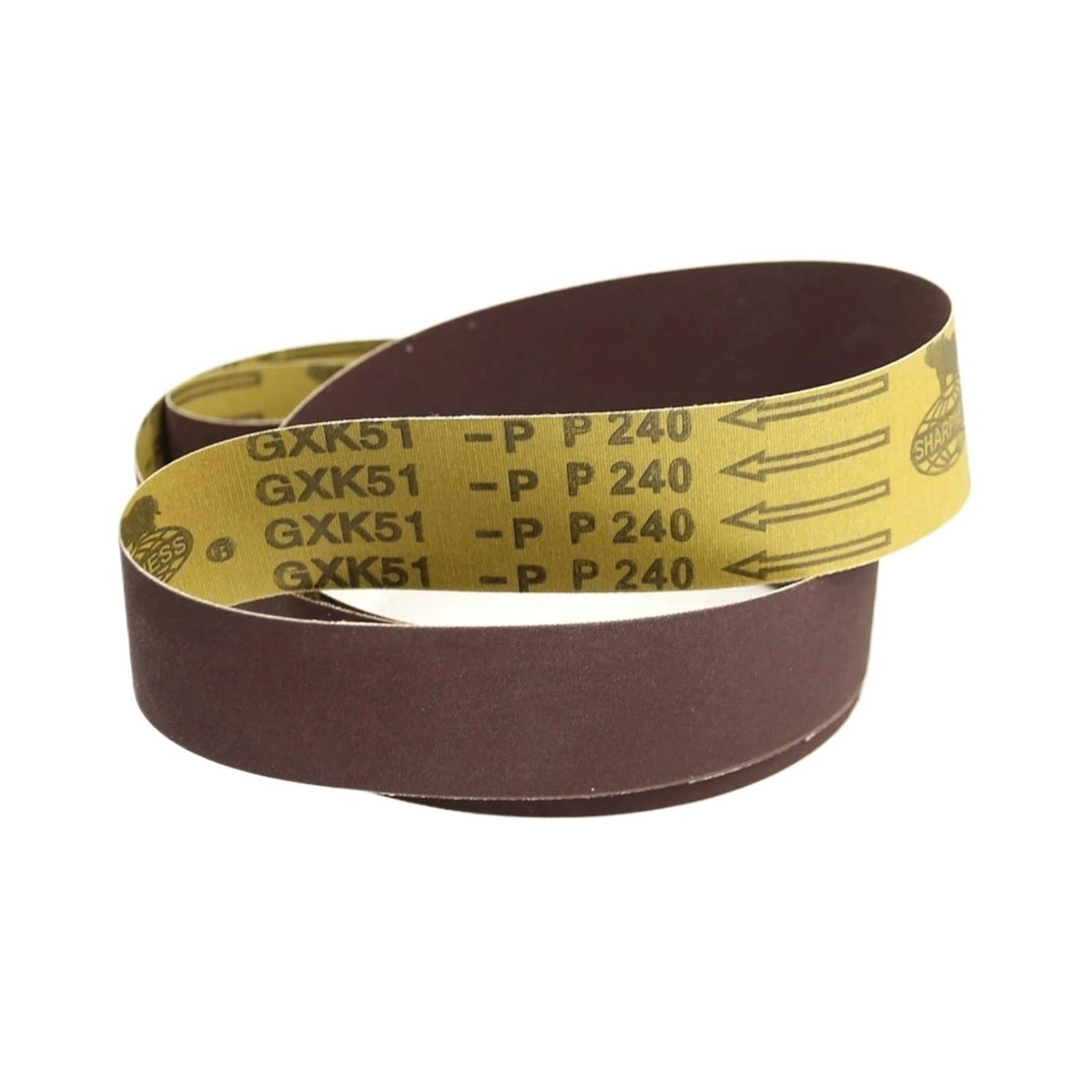 Bande abrasive 2000x50 mm pour rénover une table en bois et polir du métal