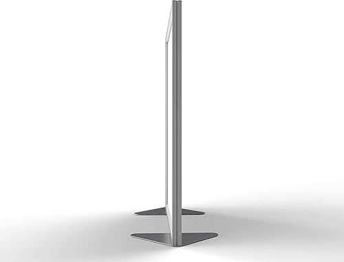 Vista 11 de Ghent Divisor de privacidad para separador de ambientes, pizarra blanca magnética de porcelana, doble cara con marco de aluminio y relleno de panel