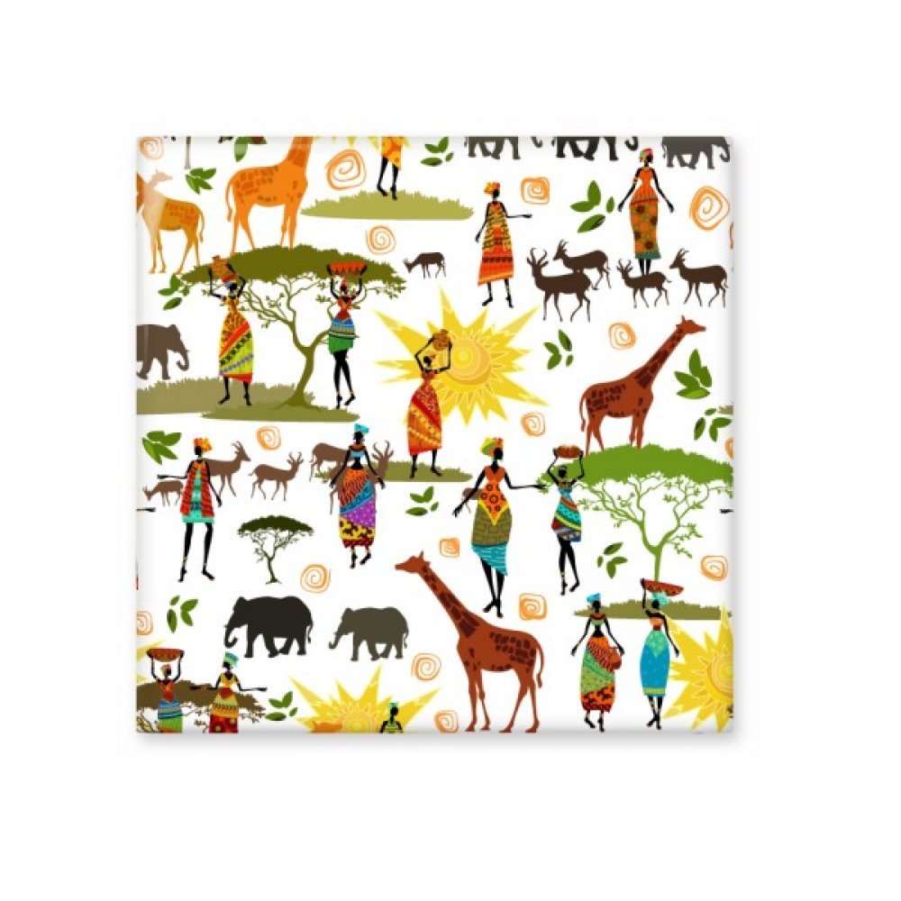 Carreau céramique savane africaine pour crédence cuisine et mur salle de bain