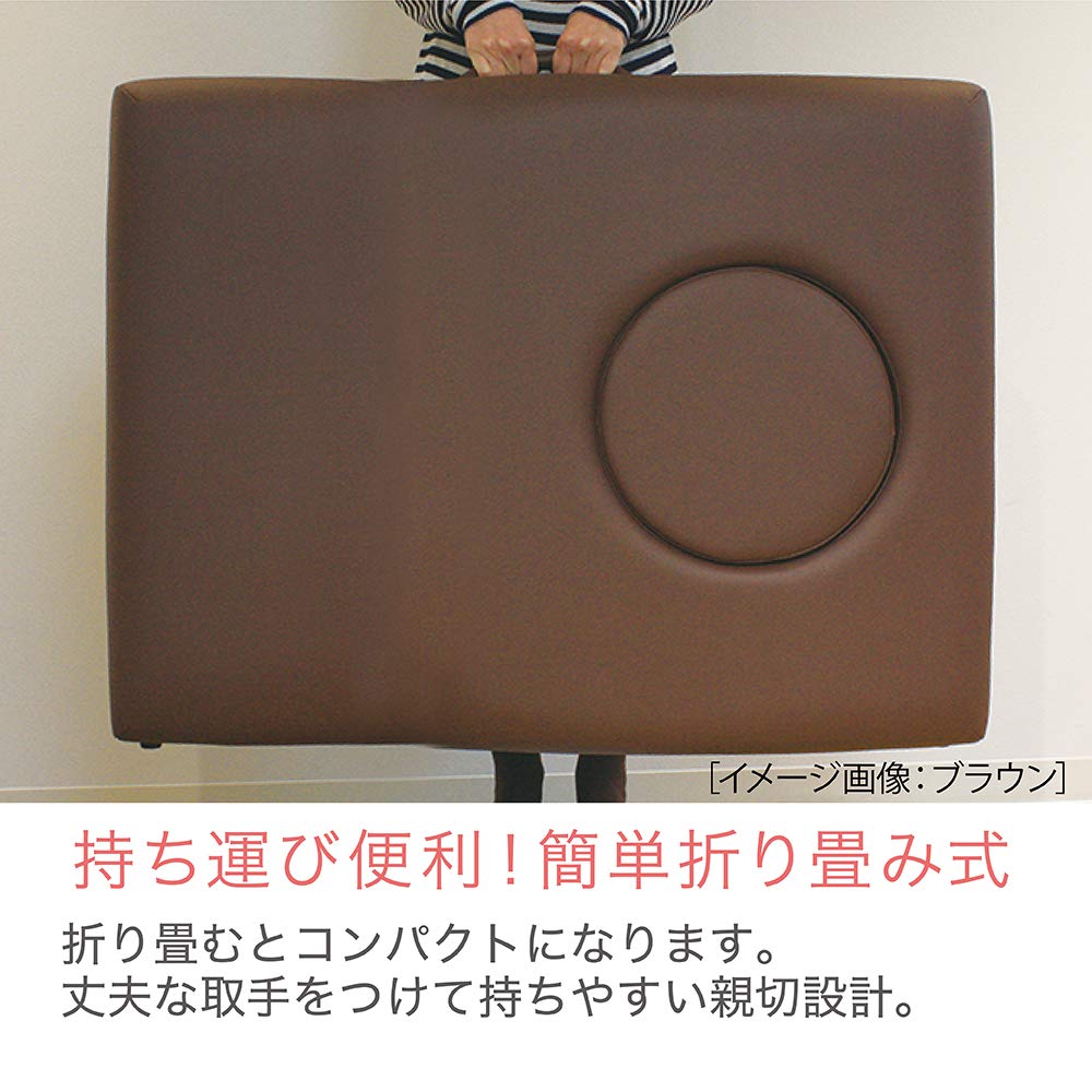 Amazon｜低反発、木製折り畳みベッド[枕3点セット付き]ネチュラFlat