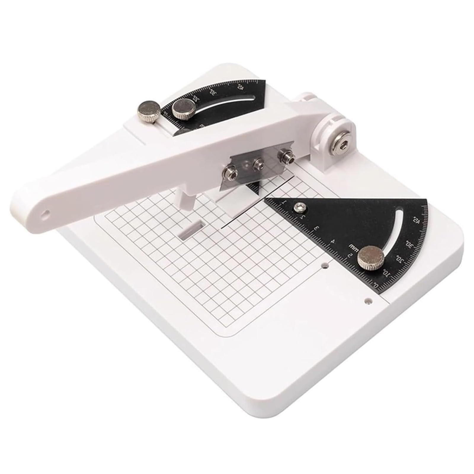 XCSCUK Manual Model Angle Cutter, Boat Model Making Building Tool,Adjustable Angles 0°-45°, Blade Thickness 0.23MM,for DIY Enthusiasts