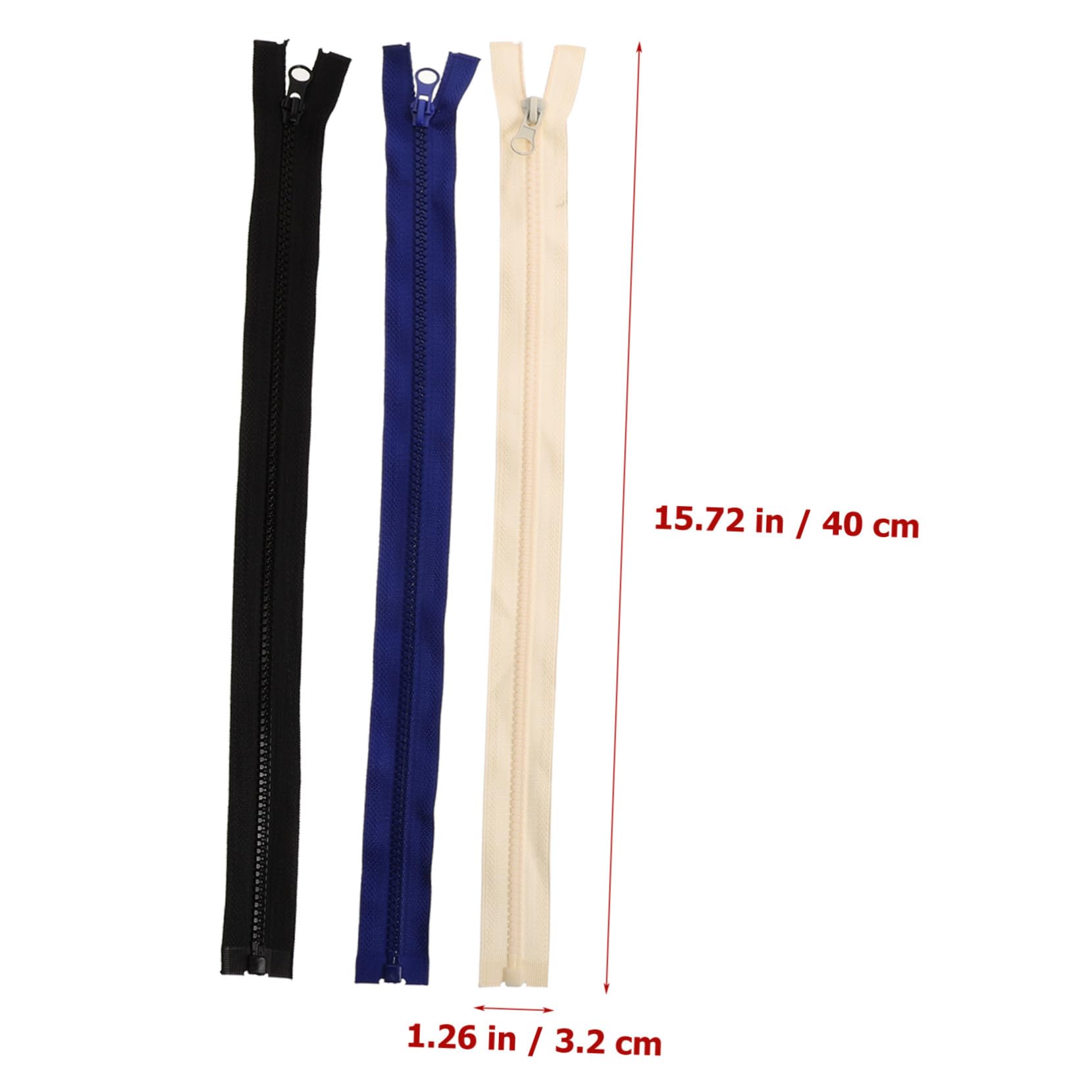 Cremalleras de Resina para Costura Diy, 30 Piezas, Tipo 5