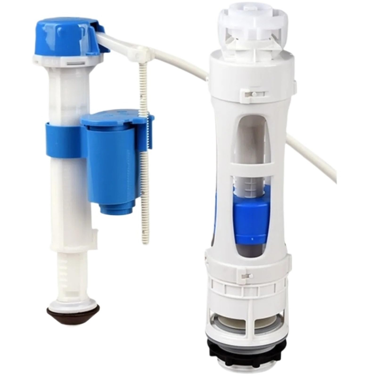 Belovek One Color Toilet Tank Drain Valve Compatible With Inlet Button Seal & Bellows Pipe Kit