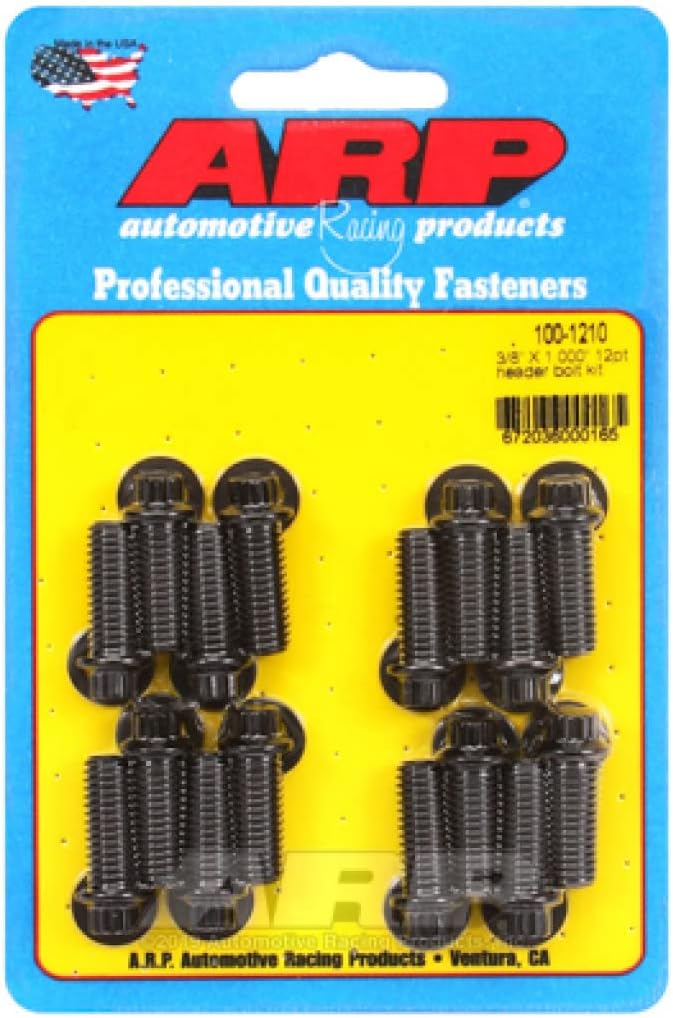 ARP 100-1210 Header Bolt Kit 12Point Head 16Pieces