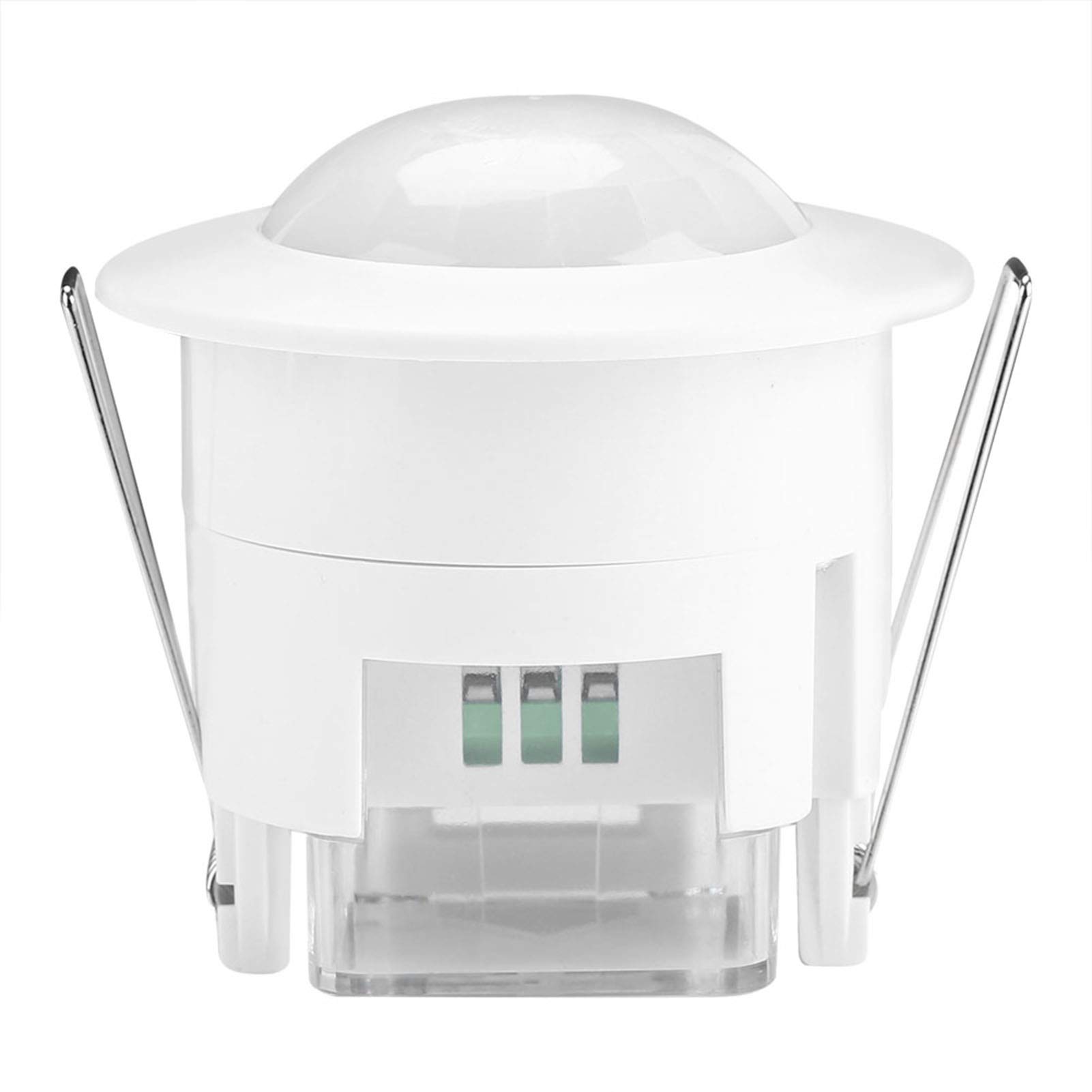 360 Degree Full Detection Angle Infrared Sensor, Energy Saving Ceiling Motion Sensor Light Bulb Switch with Adjustable Ambient Light and Delay Time for Home