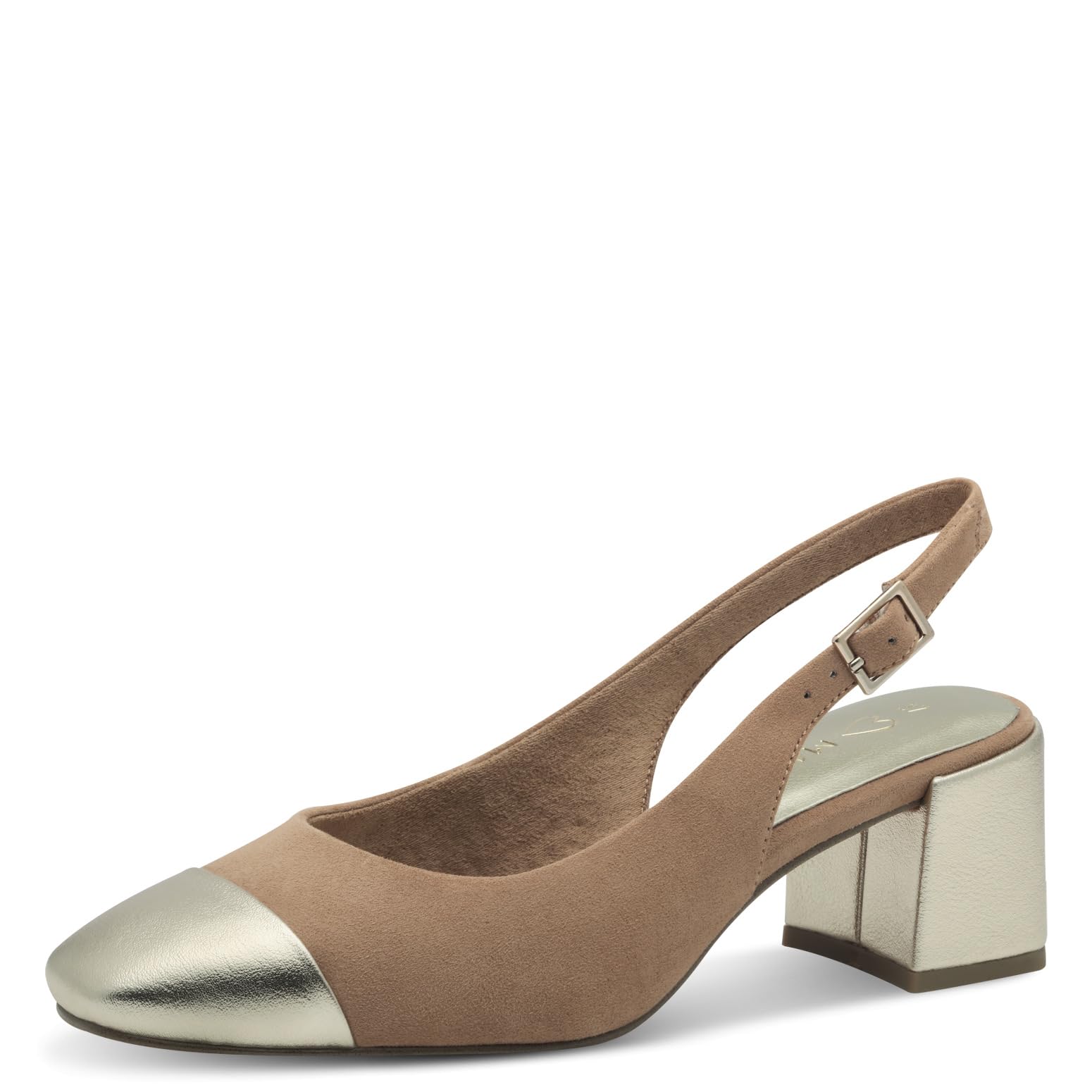 MARCO TOZZI Women's 2-29610-42 Pumps, Nougat, 39 EU, Nougat, 7 UK
