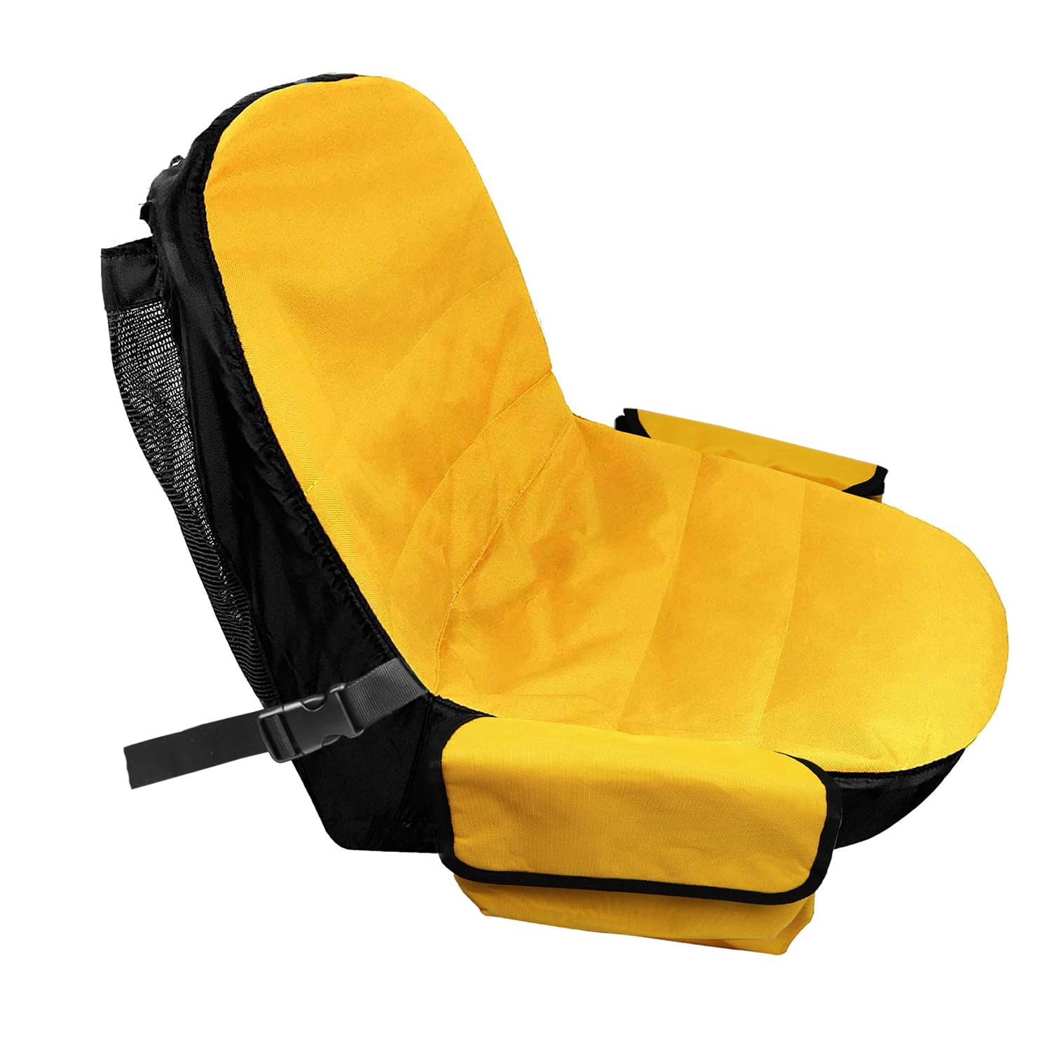 Photo 1 of Mower Seat Cover for John Deere,Lawn Tractor Seat Cover for Cub Cadet,Riding Mower Seat Cushion Compatible with Kubota,with Pouch and Buckle (Medium)