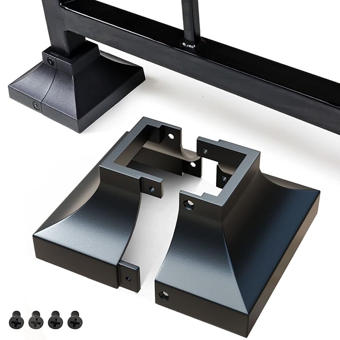 Buy KINGSHANHAI Brand Aluminum cast Deck Post Base Cover, Easy Docking