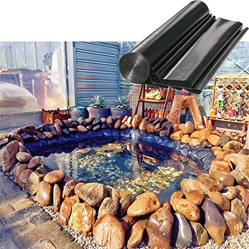 Bâche de bassin 3x7m étanche pour aménager un grand bassin de jardin avec poissons koï