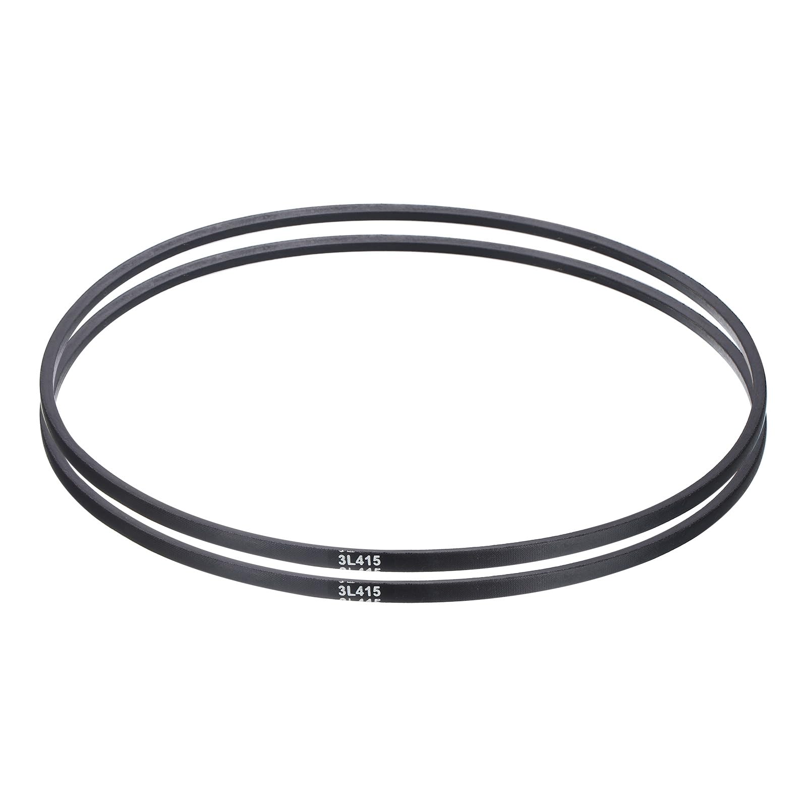 uxcell 3L240 Classic Wrapped Rubber V-Belt, 24"(610mm) Outside Circumference, 3L Profile V Belt 3/8" Width 7/32" Height — view 18