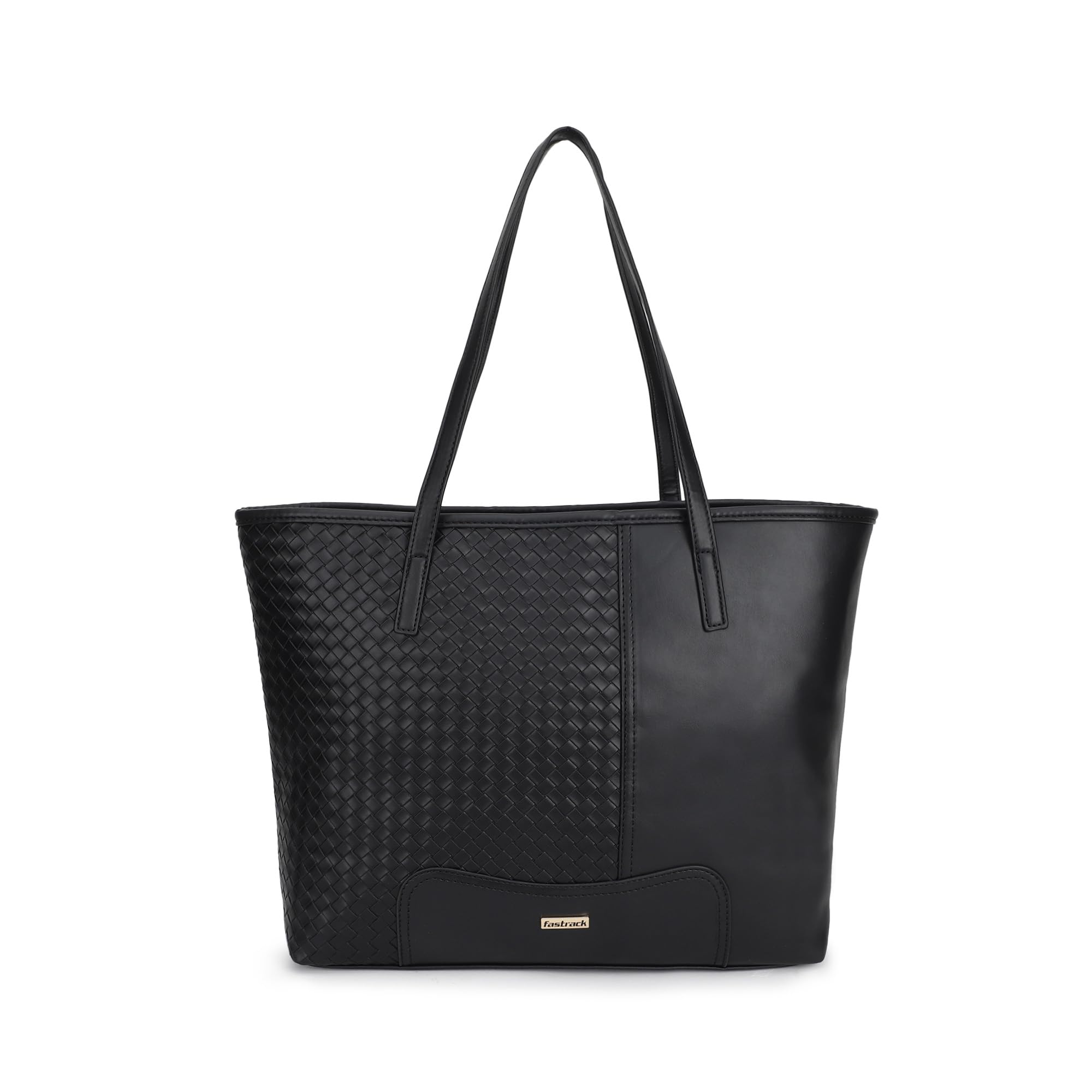 fastrack Premium Leather Tote for Womens, Ladies and Girls | Luxurious Pebbled Finish | Trendy and Stylish Tote Bag-picture-31