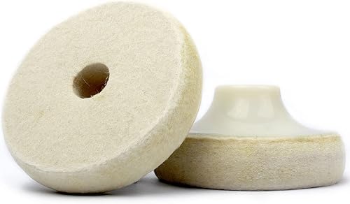 Almohadillas de pulido de lana de 4 "58-11 - Pulido de azulejos piedra mármol cerámica vidrio coche plástico metal 1 unids