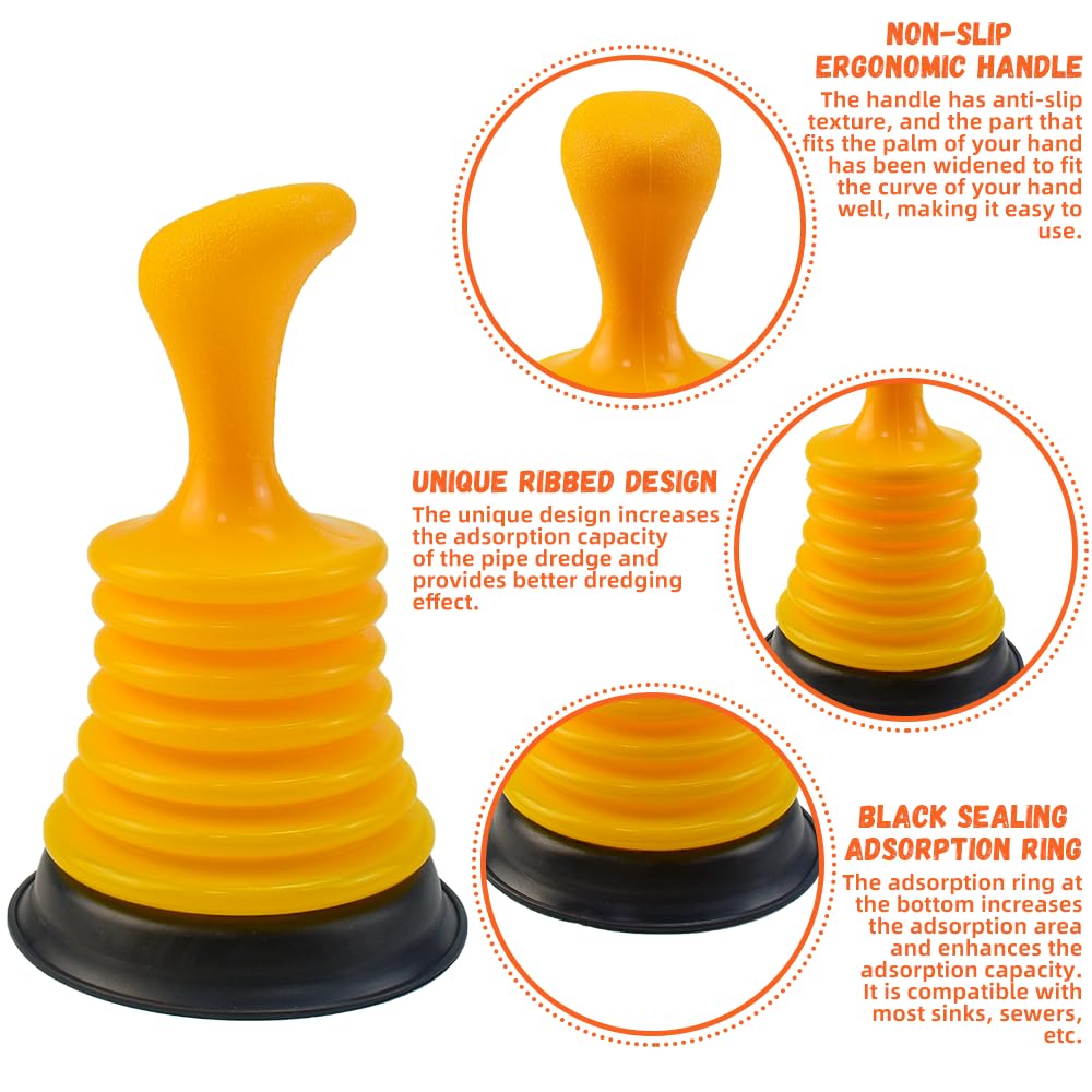 Stantuffo Per Lavello LANSKYLAN - Mini Stura Scarichi Per Bagno E Cucina