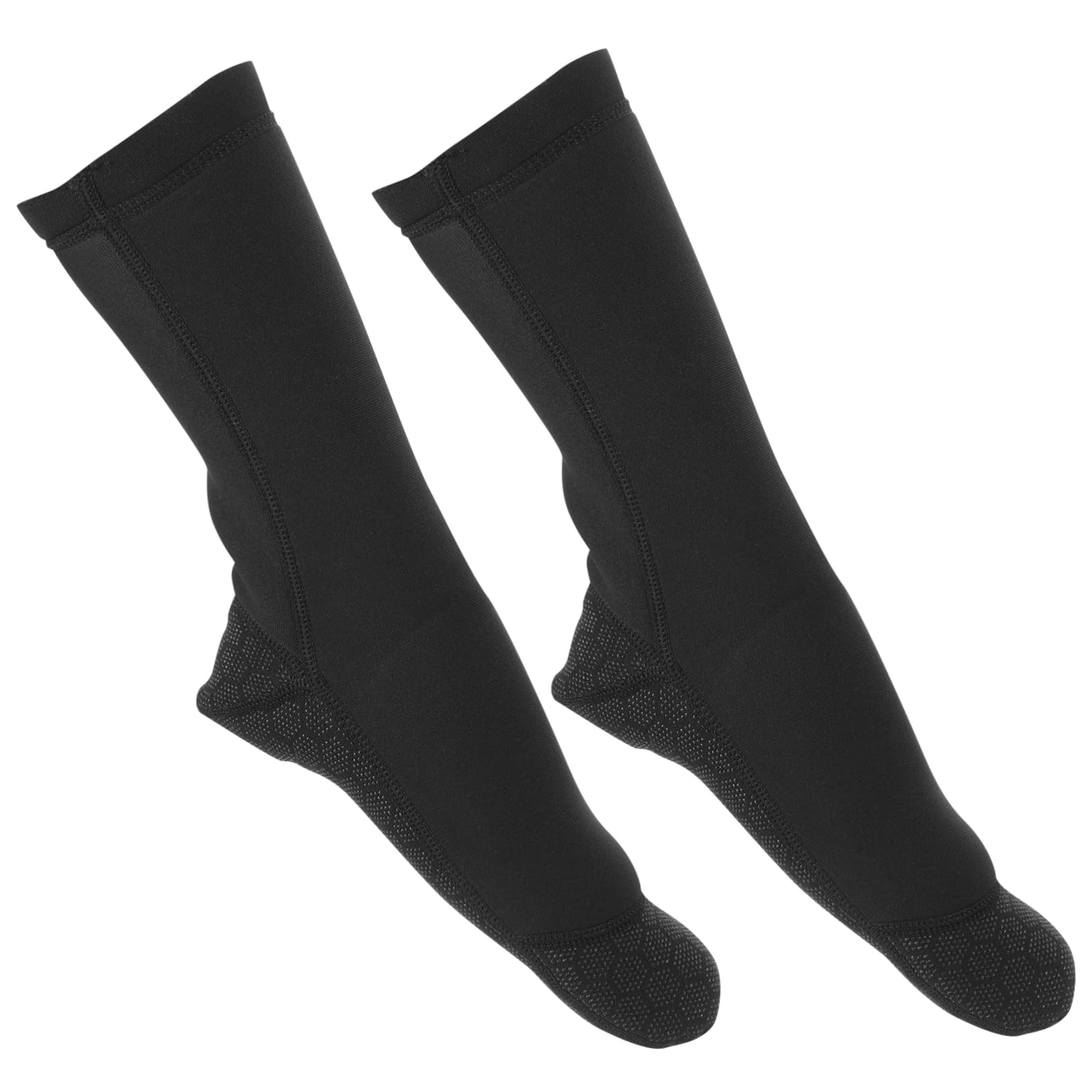 BESPORTBLE 4paia Calze Antiscivolo per Nuoto e Immersioni Calze Neoprene Unisex per Inverno e Sport Acquatici Calzini Foderati e Caldi per Protezione