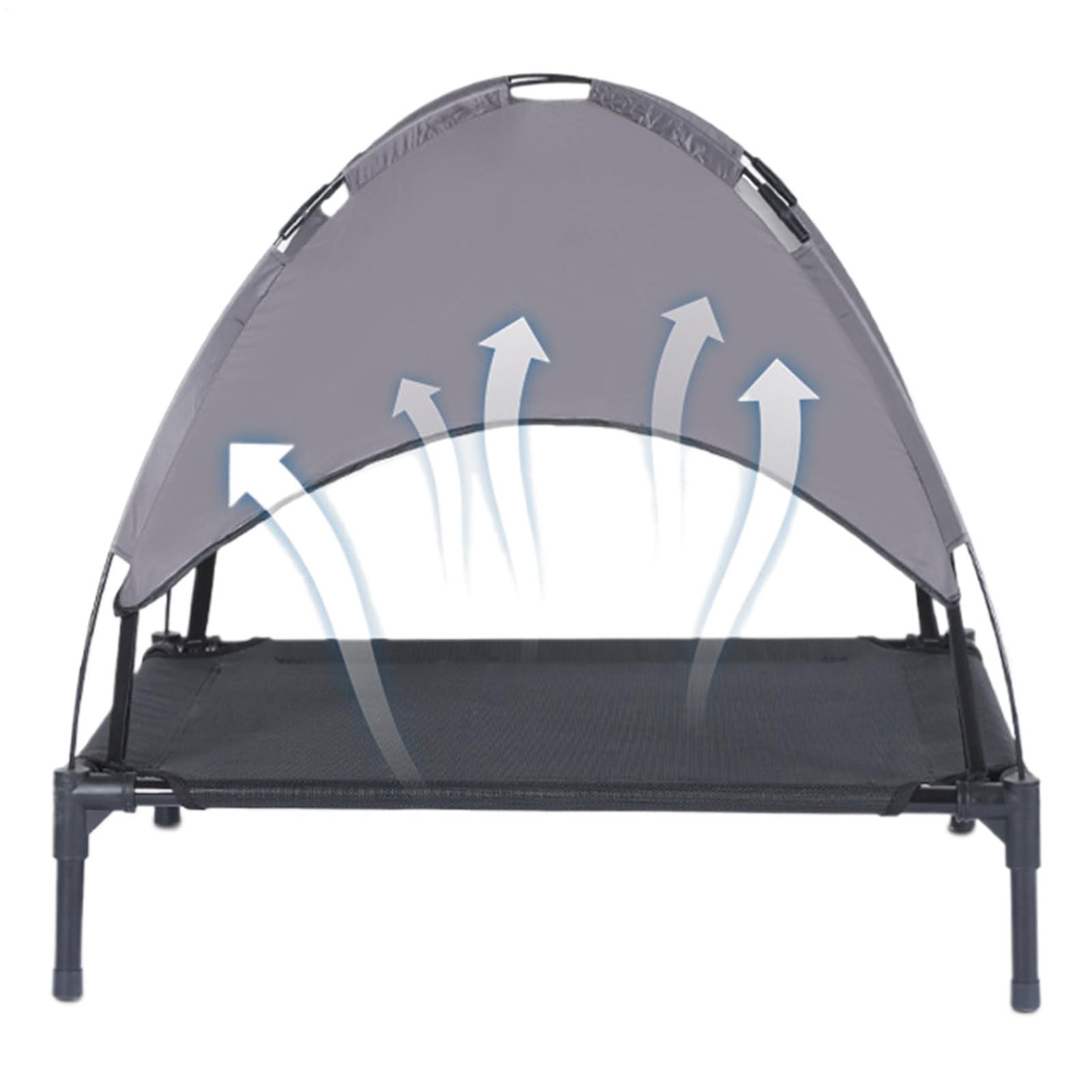 Panier canin avec toit pour chien anxieux lit pliable et isotherme