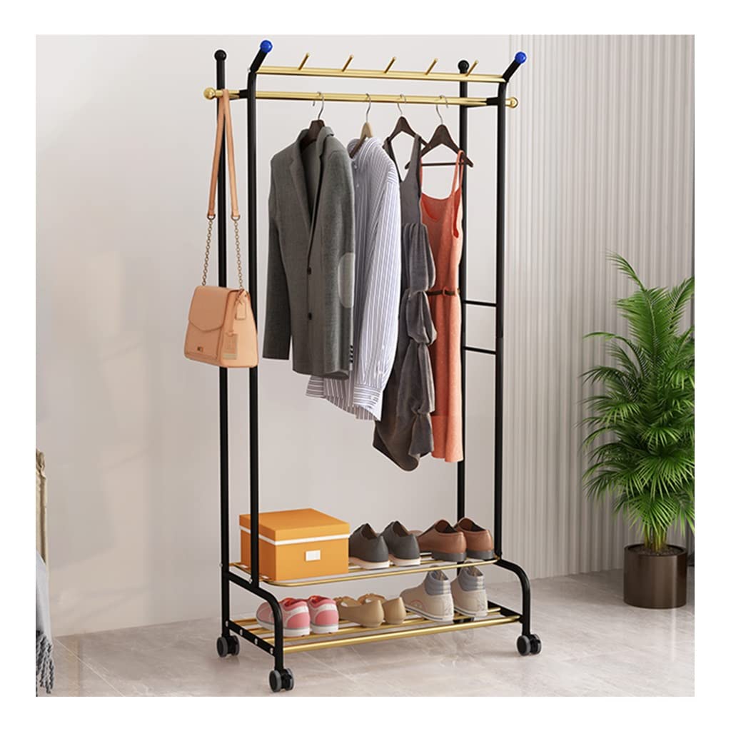 Heavy Clothes Rails Shoe Bench Coat Stand Rack Hanger Large Clothes Rail Clothing Rack Stand Metal Coat Rack
