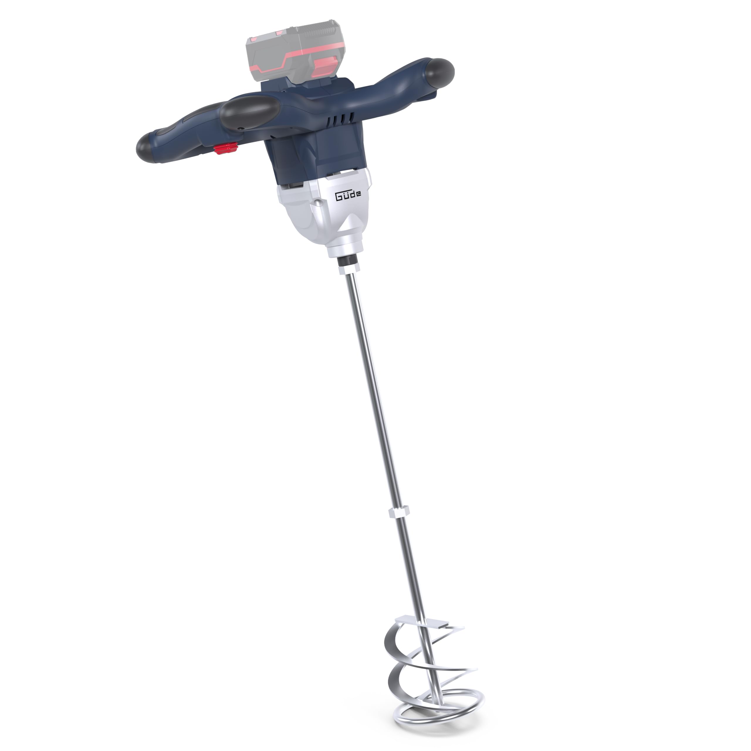 Güde RW 18-0 Agitador de batería – 18 V de iones de litio, alojamiento M14, 12 cm de diámetro, sin batería ni cargador, para obras y bricolaje