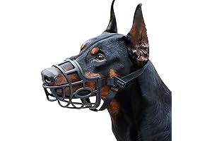 Muzzle for Great Dane: Anti-Bite, Barking, & Chewing