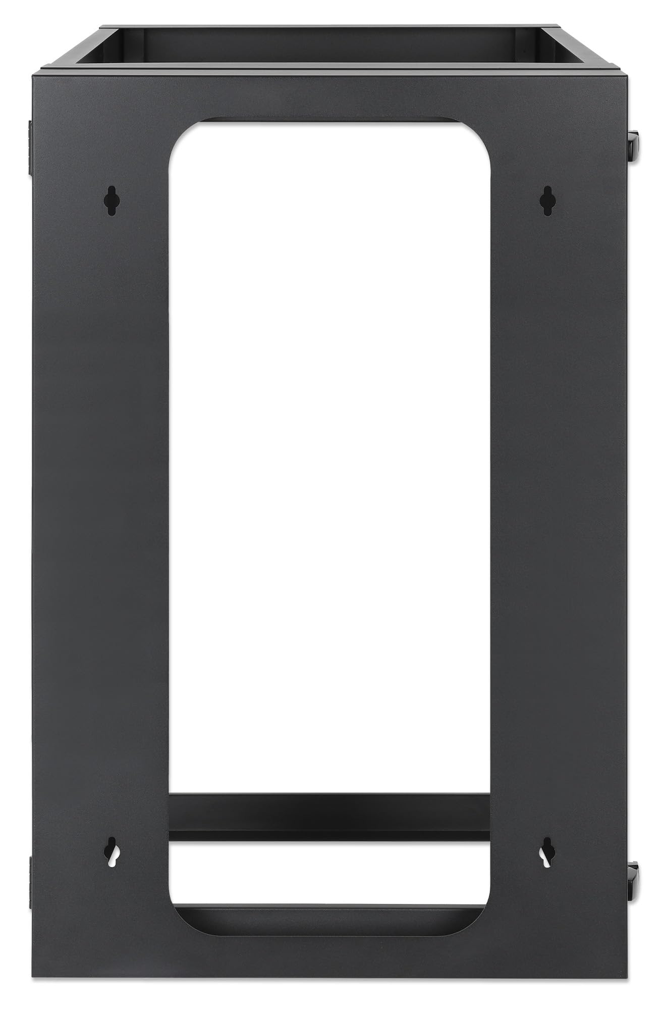 INTELLINET 716161 Armadio a Muro 19" Open Frame 4 Montanti 15U Nero