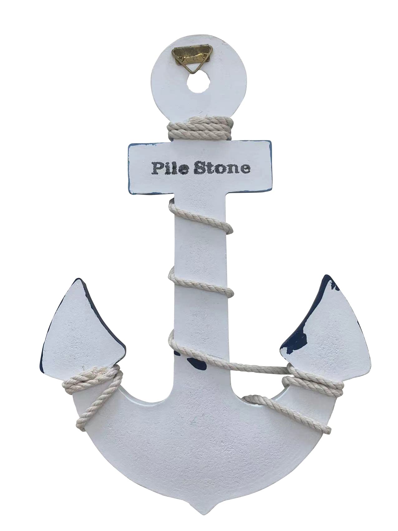 Amazon.co.jp: Pile Stone イカリ インテリア 地中海 マリン 海 