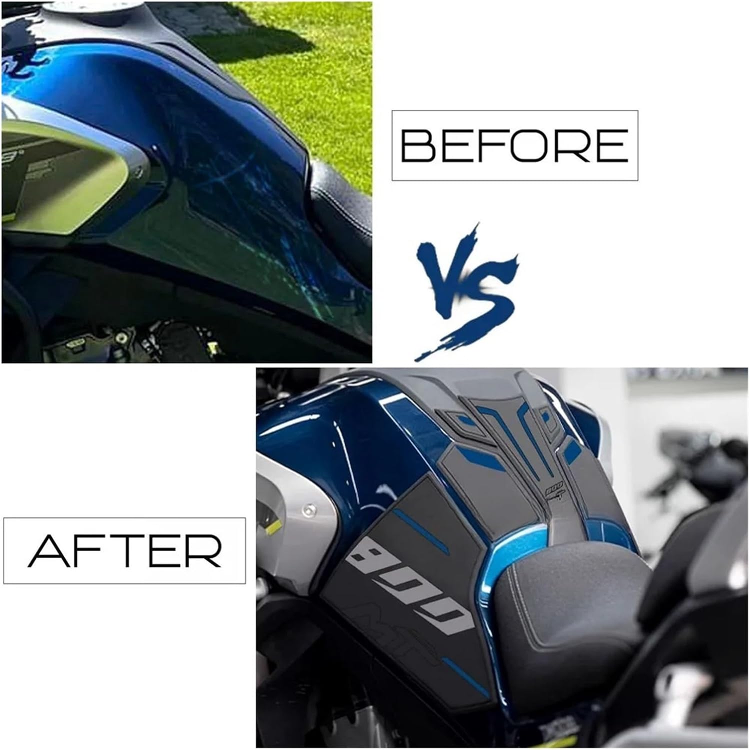 Motorbike Tank Pad For CF&MOTO 800MT 800 MT 800 Mt Motorcycle Accessories Tank Pad Protector Sticker Decal Gas Knee Grip Traction Pad Side