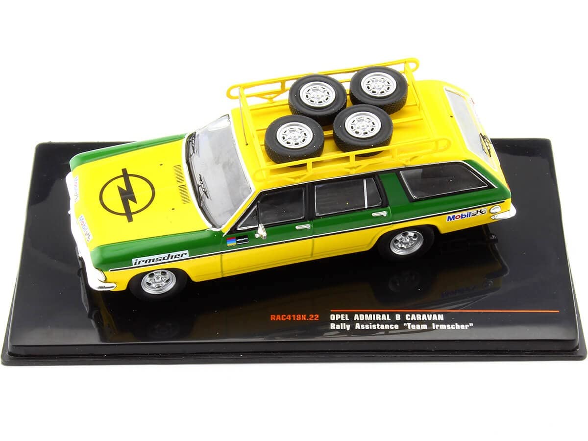 Copy of 1974 Bedford Blitz Rally Assistance Van Opel Euro Händler Team, 1:43 IXO Models RAC382X